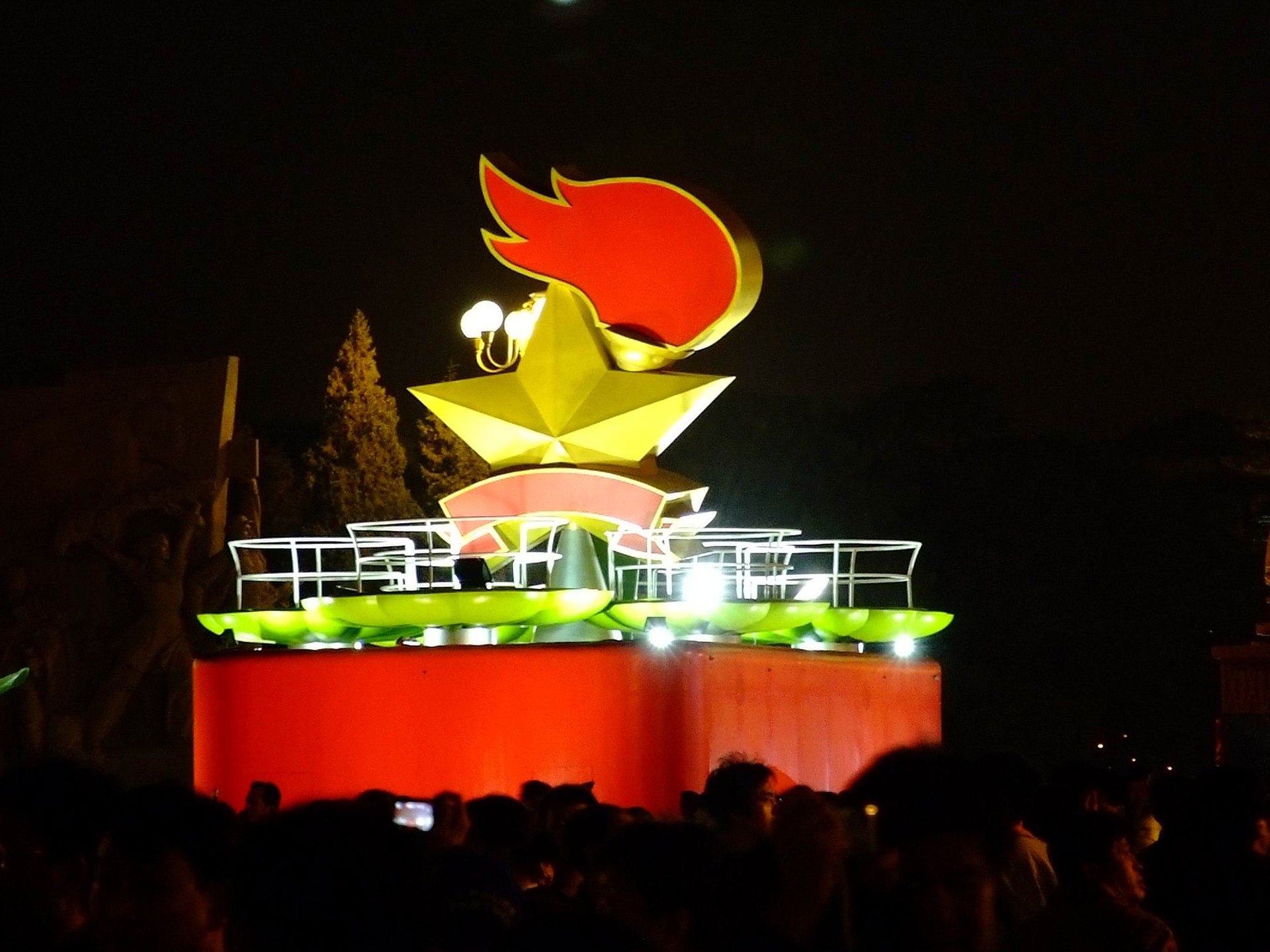 Tiananmen Square colorful night (rebar works) #22 - 1920x1440