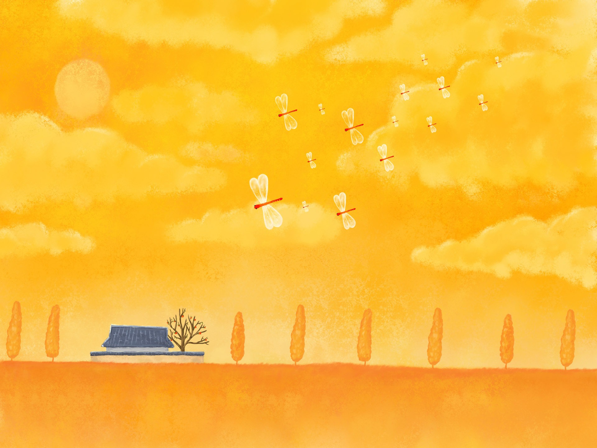 Large cartoon wallpaper (3) #20 - 1920x1440
