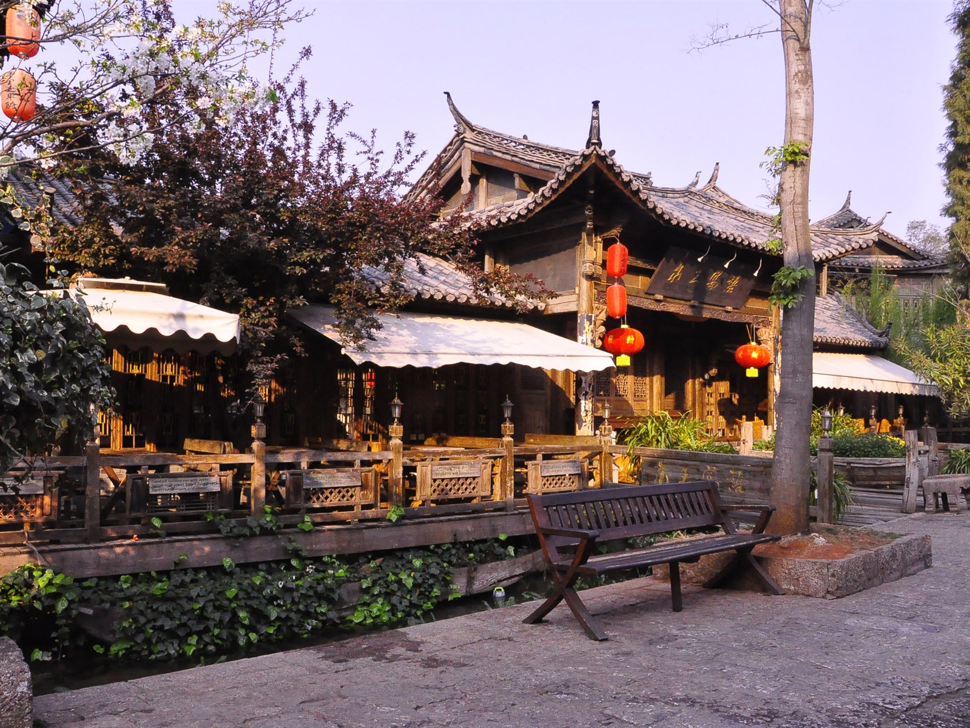 Lijiang ancient town atmosphere (2) (old Hong OK works) #1 - 1920x1440