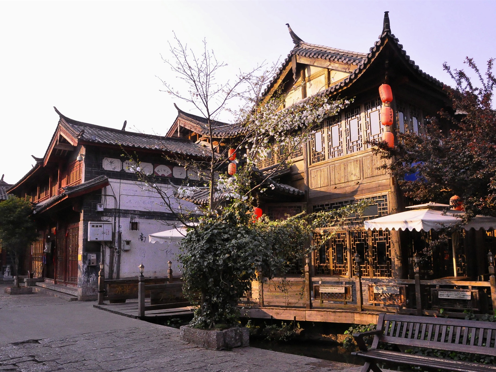 Lijiang ancient town atmosphere (2) (old Hong OK works) #5 - 1920x1440