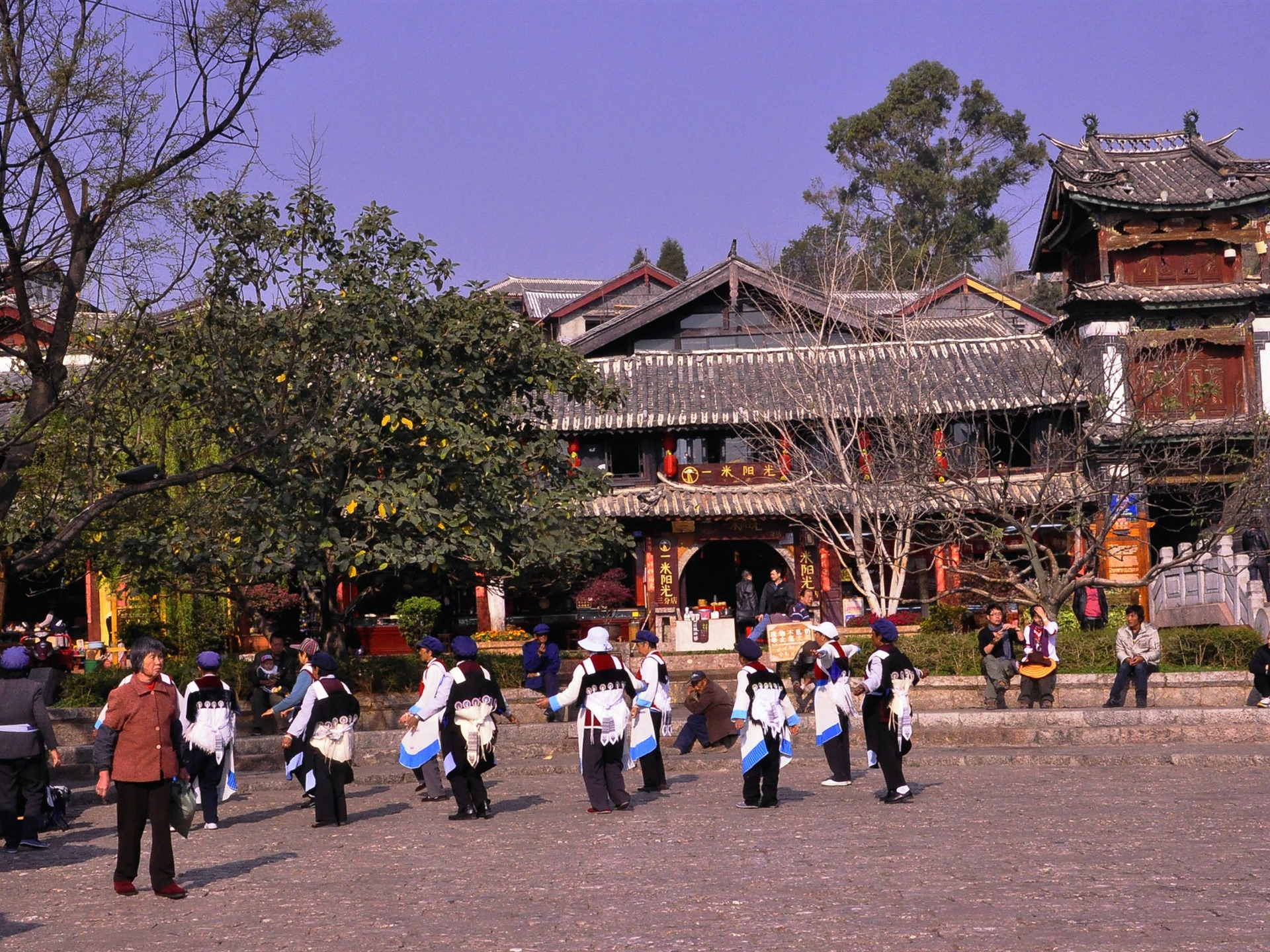 Lijiang ancient town atmosphere (2) (old Hong OK works) #13 - 1920x1440