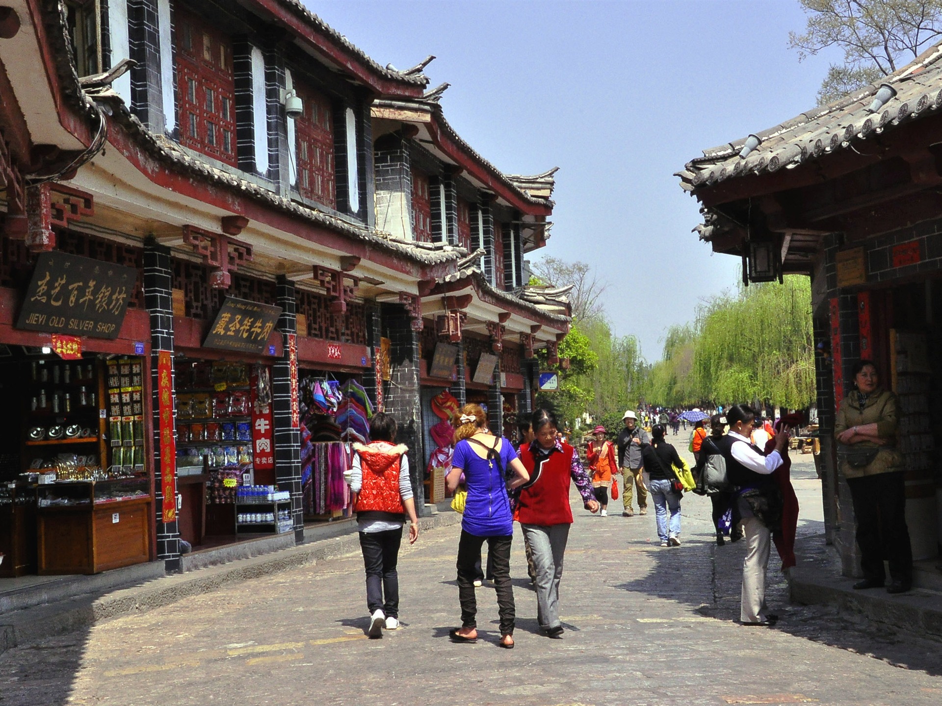 Lijiang ancient town atmosphere (2) (old Hong OK works) #24 - 1920x1440