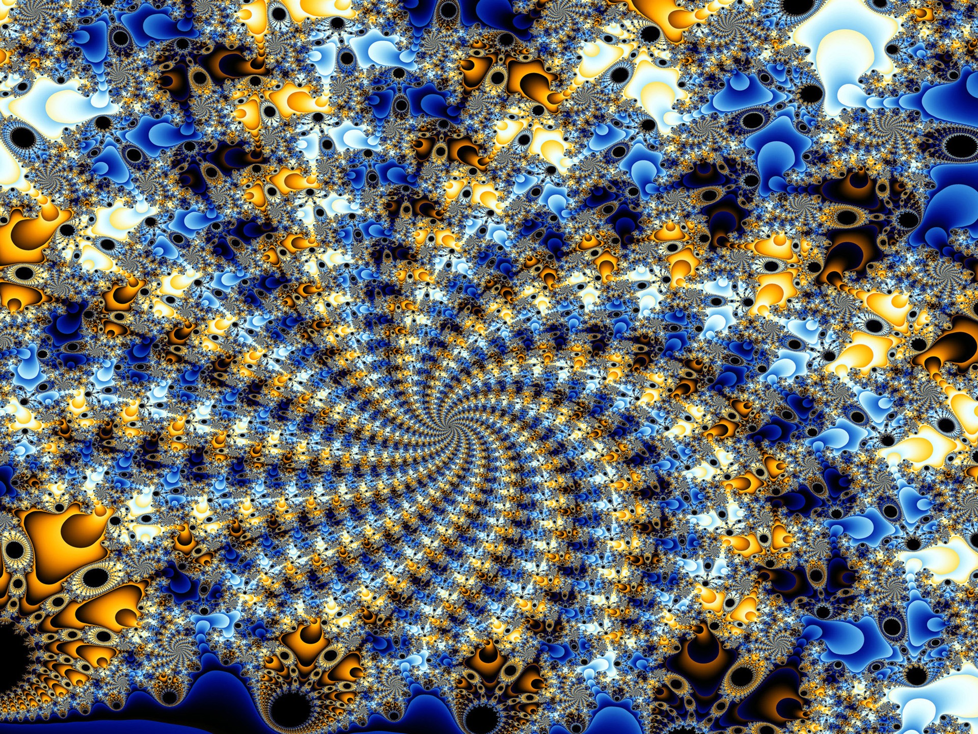 超大炫彩花紋 壁紙(三) #12 - 1920x1440