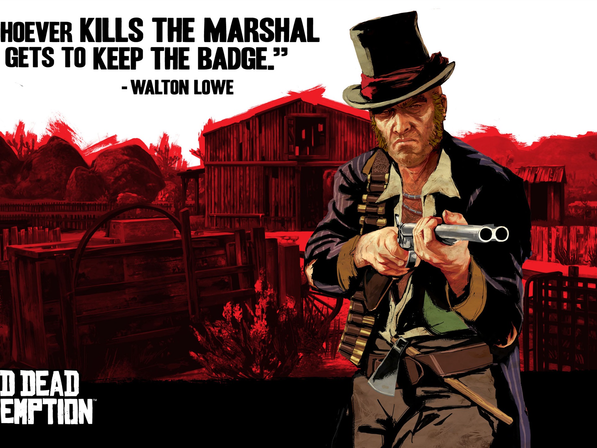 Red Dead Redemption HD Wallpaper #24 - 1920x1440