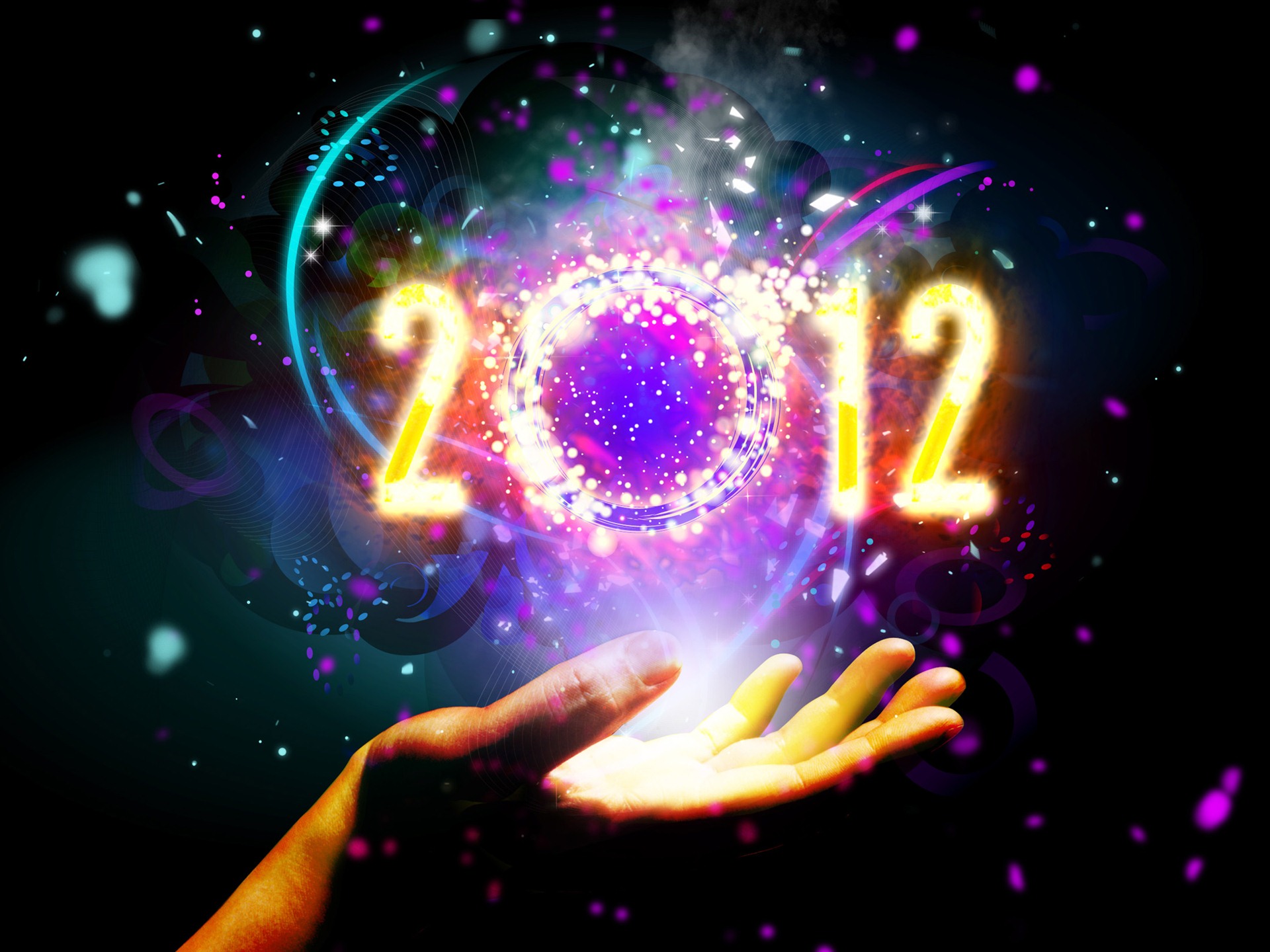 2012 New Year wallpapers (2) #12 - 1920x1440