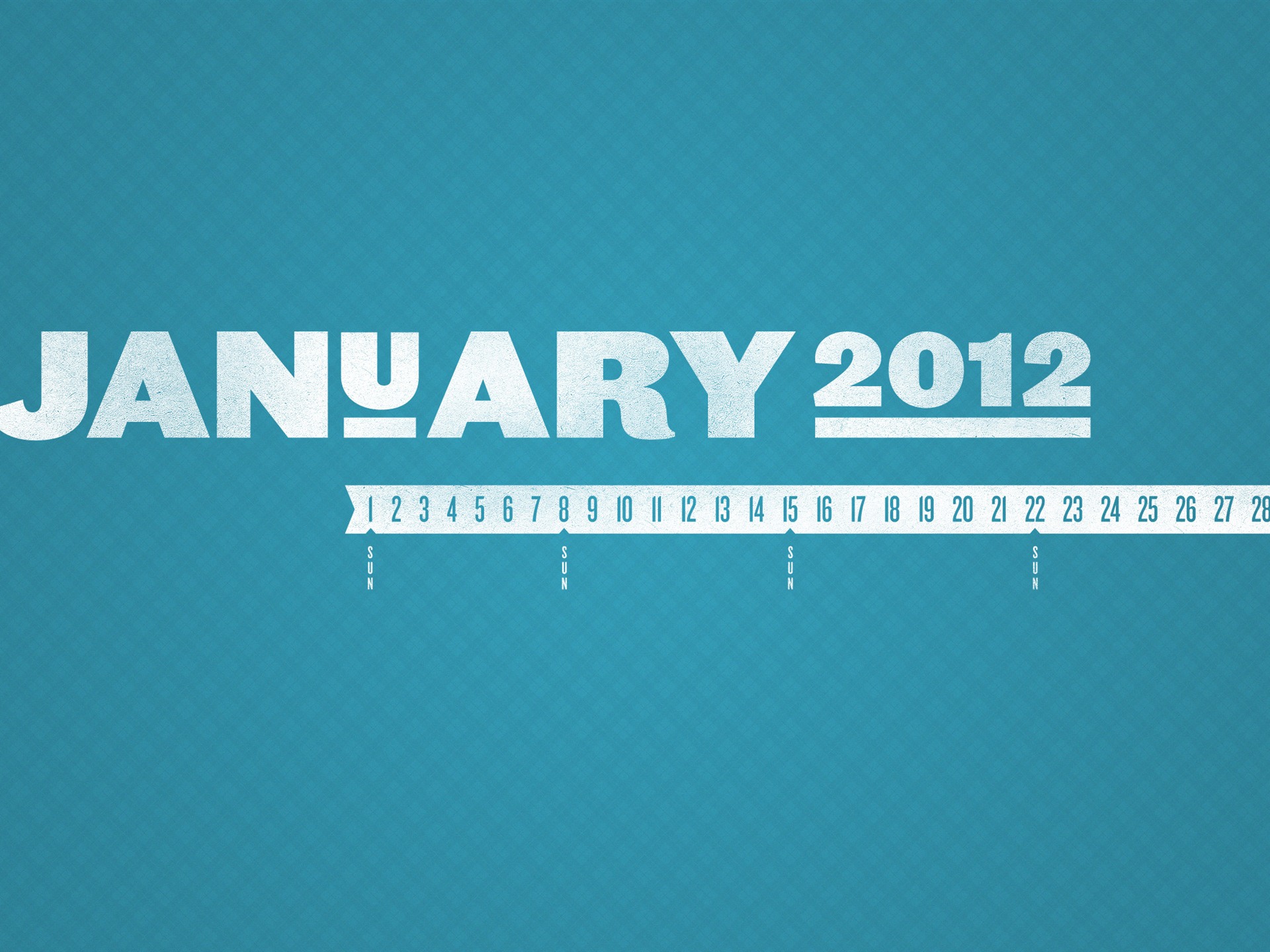 2012年1月 月曆壁紙 #19 - 1920x1440
