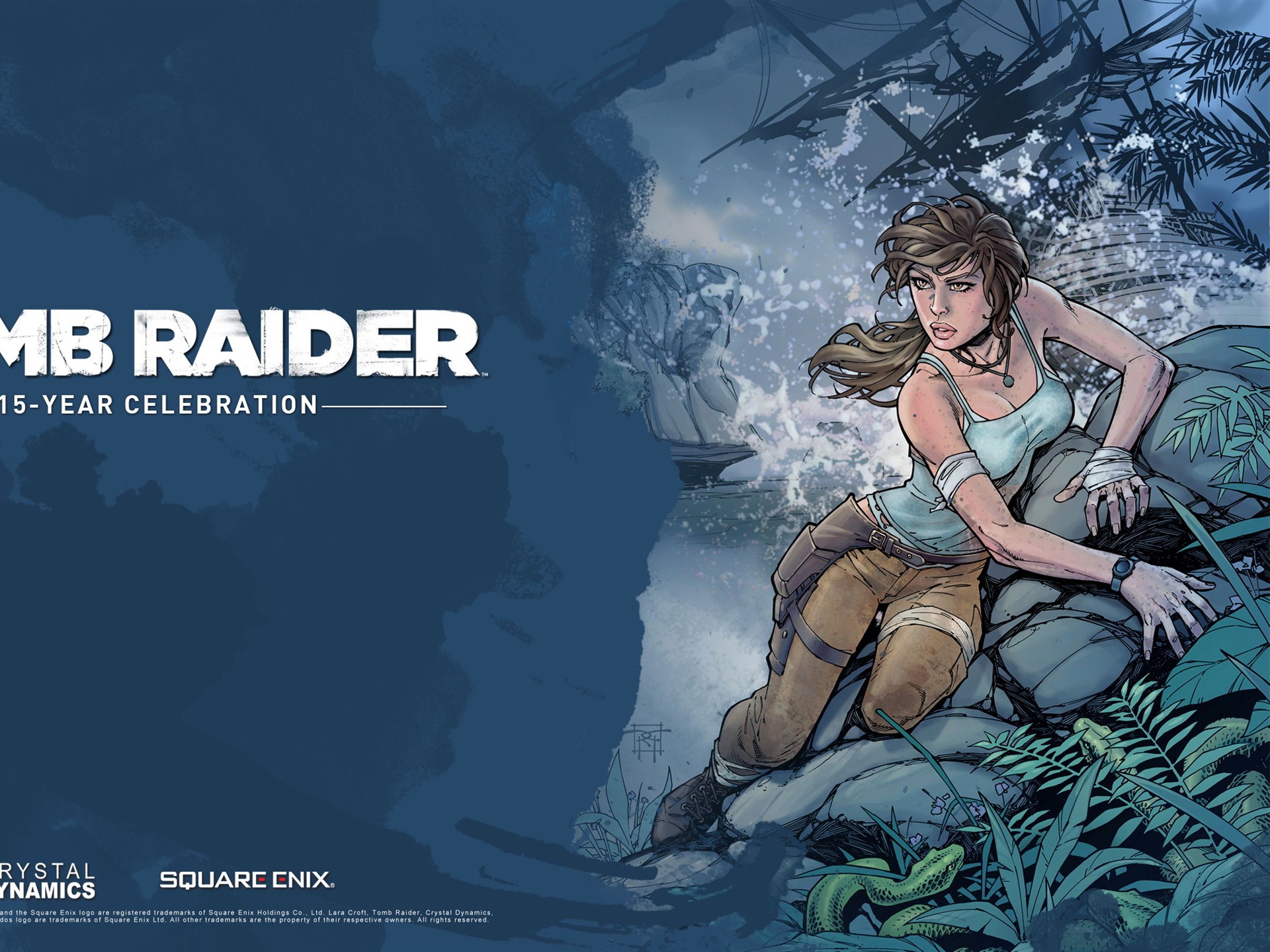 Tomb Raider 15-Year Celebration 古墓丽影15周年纪念版 高清壁纸12 - 1920x1440
