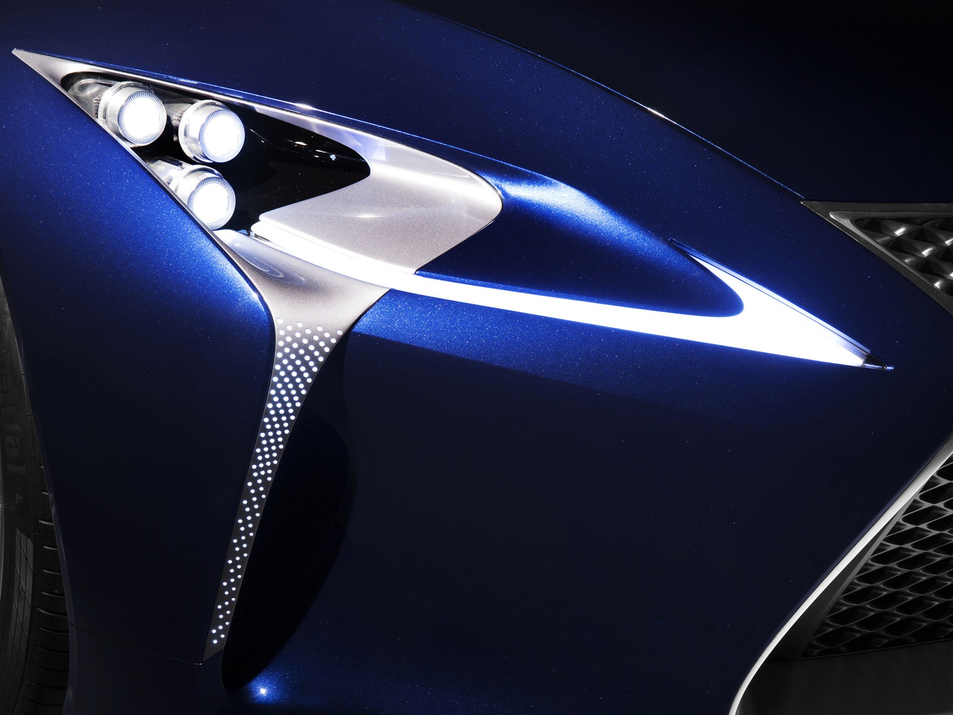 2012 Lexus LF-LC Blue concept HD Wallpaper #11 - 1920x1440