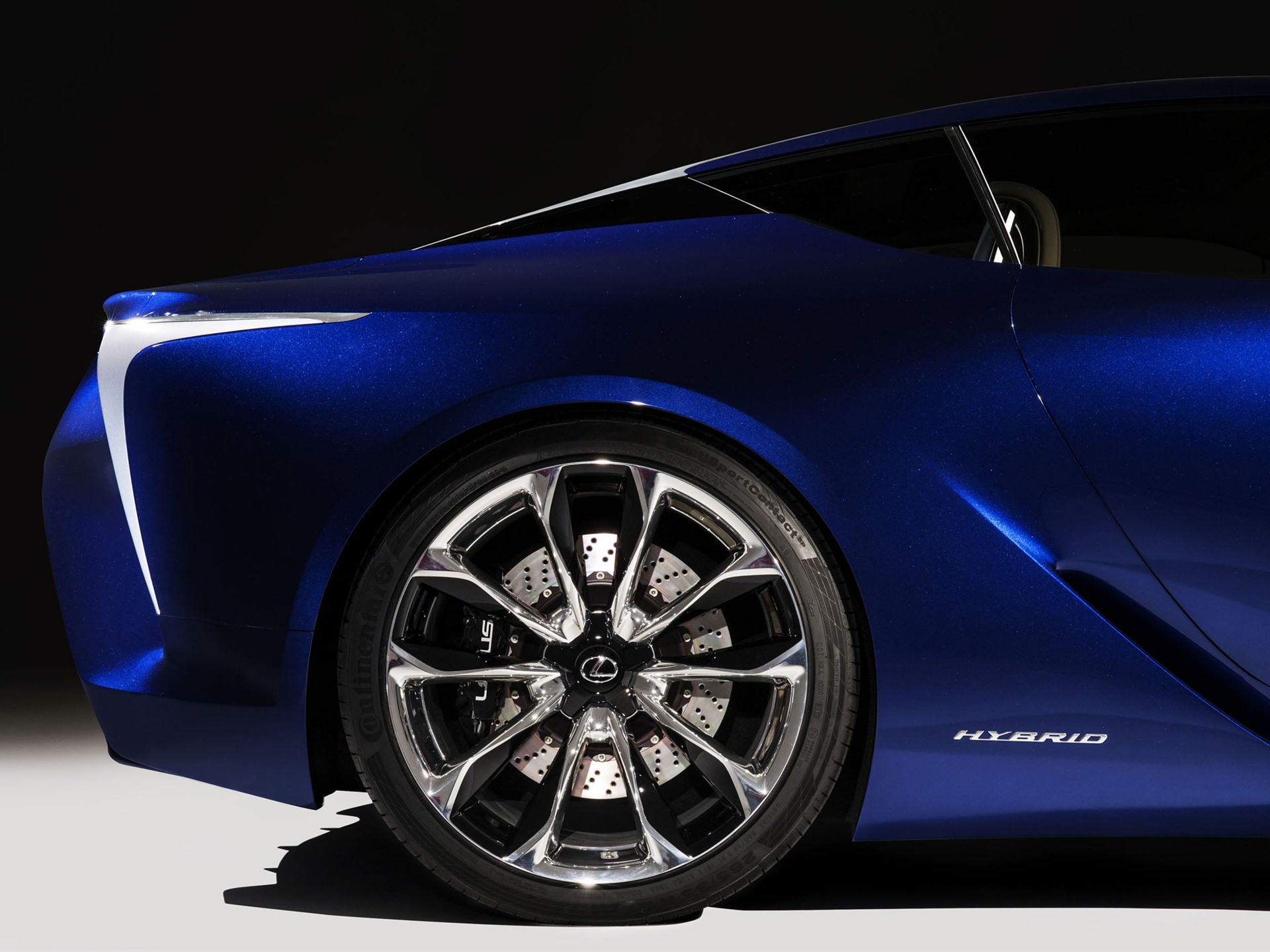 2012 Lexus LF-LC Blue concept 雷克薩斯 藍色概念車 高清壁紙 #12 - 1920x1440