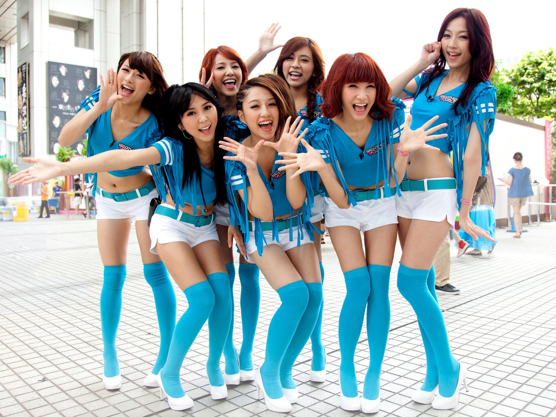 Weather Girls 天氣女孩 高清壁紙 #9 - 1920x1440
