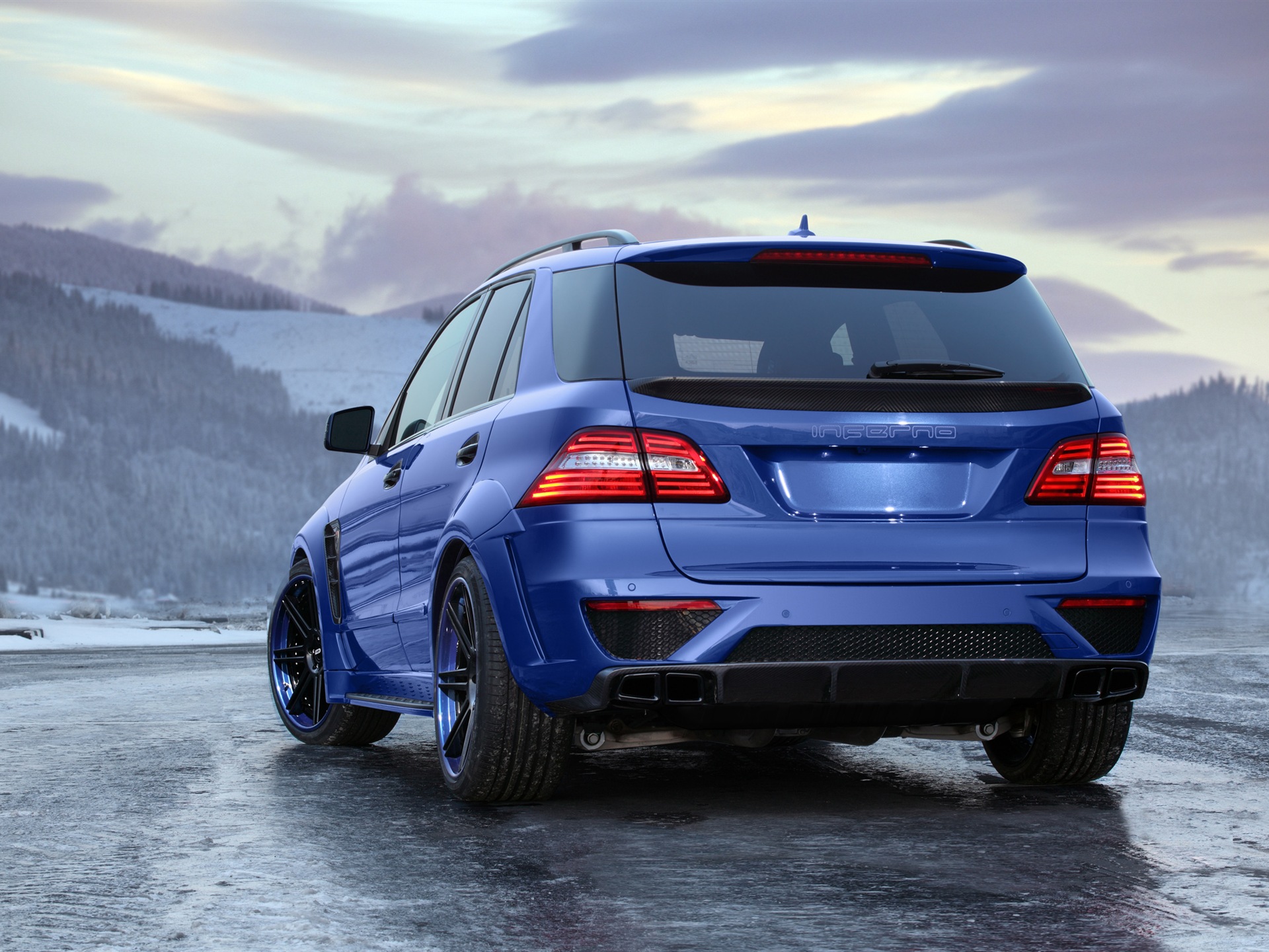 2012 Mercedes-Benz ML 63 AMG Inferno 梅賽德斯-奔馳高清壁紙 #6 - 1920x1440