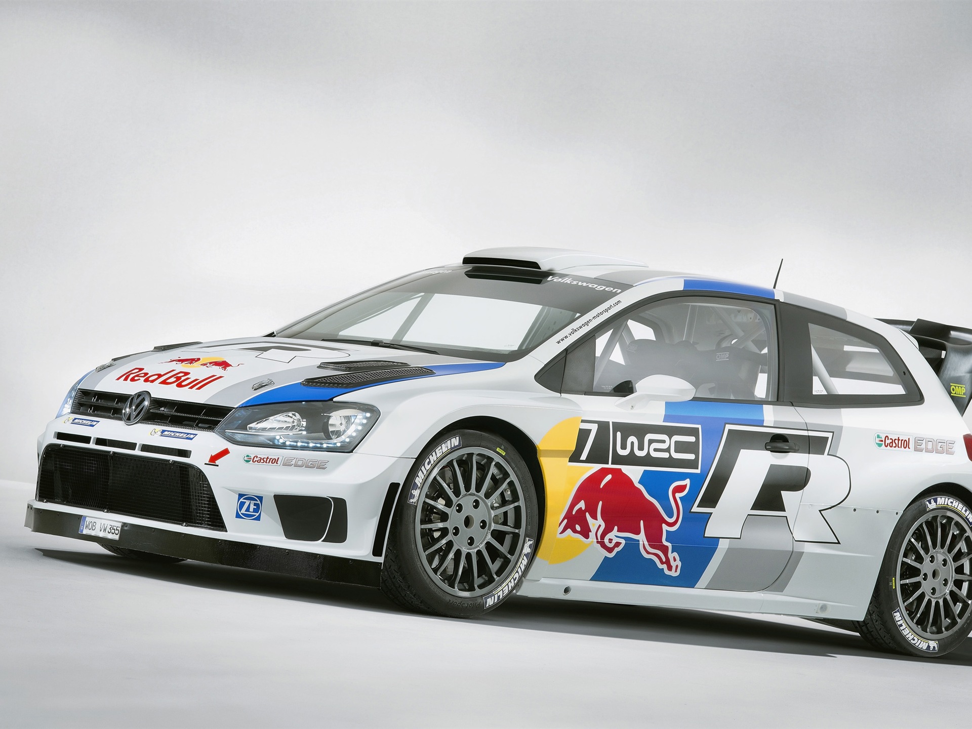 2013 폭스 바겐 폴로 R WRC HD 배경 화면 #1 - 1920x1440