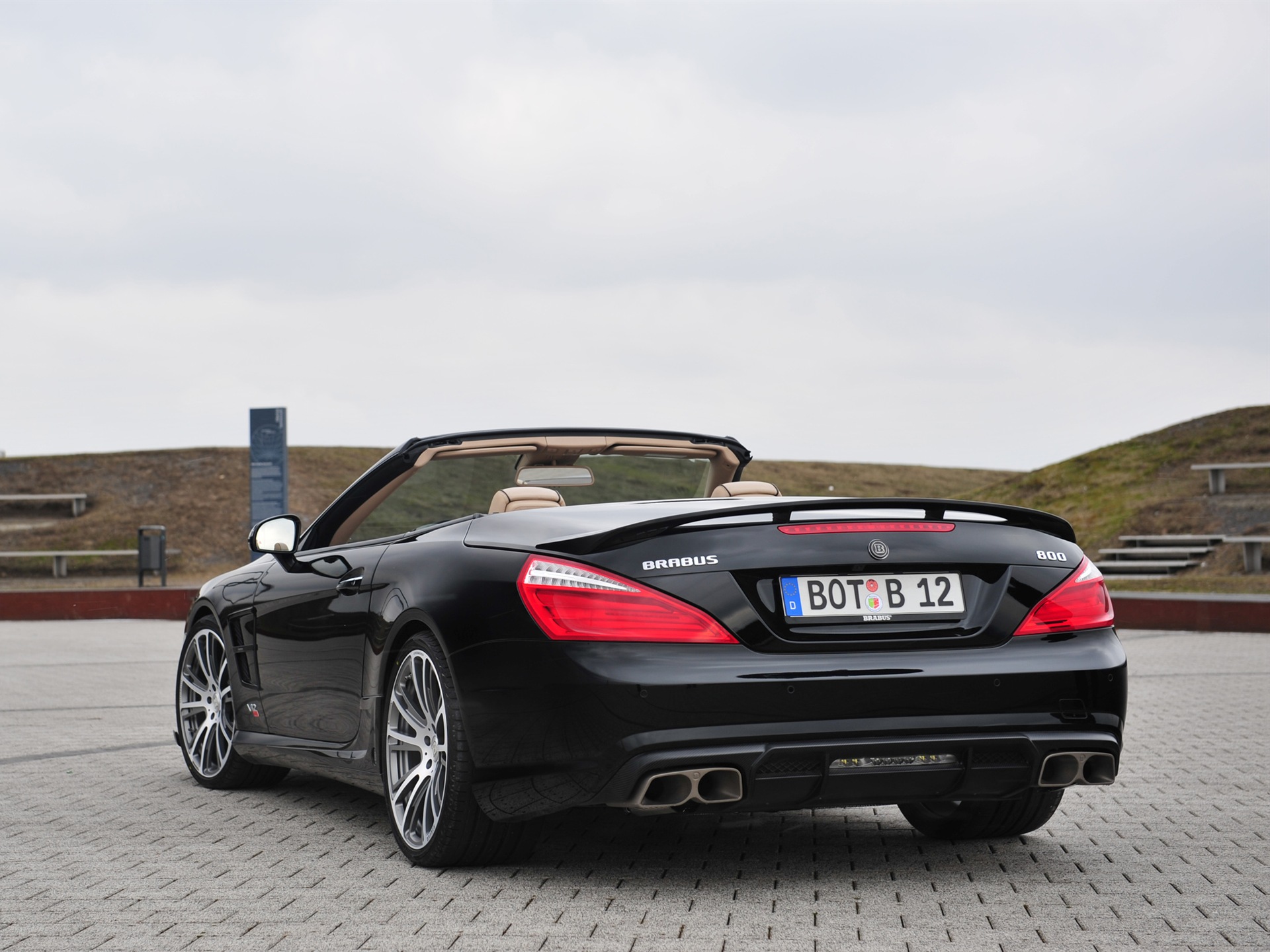 2013 Brabus 800 Roadster 博速 跑車高清壁紙 #4 - 1920x1440