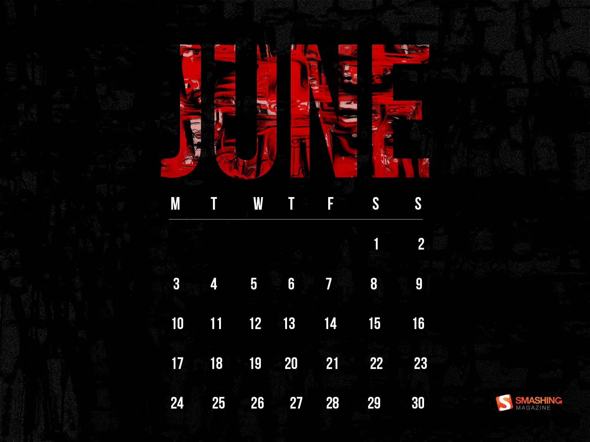 06. 2013 Kalendář tapety (1) #12 - 1920x1440