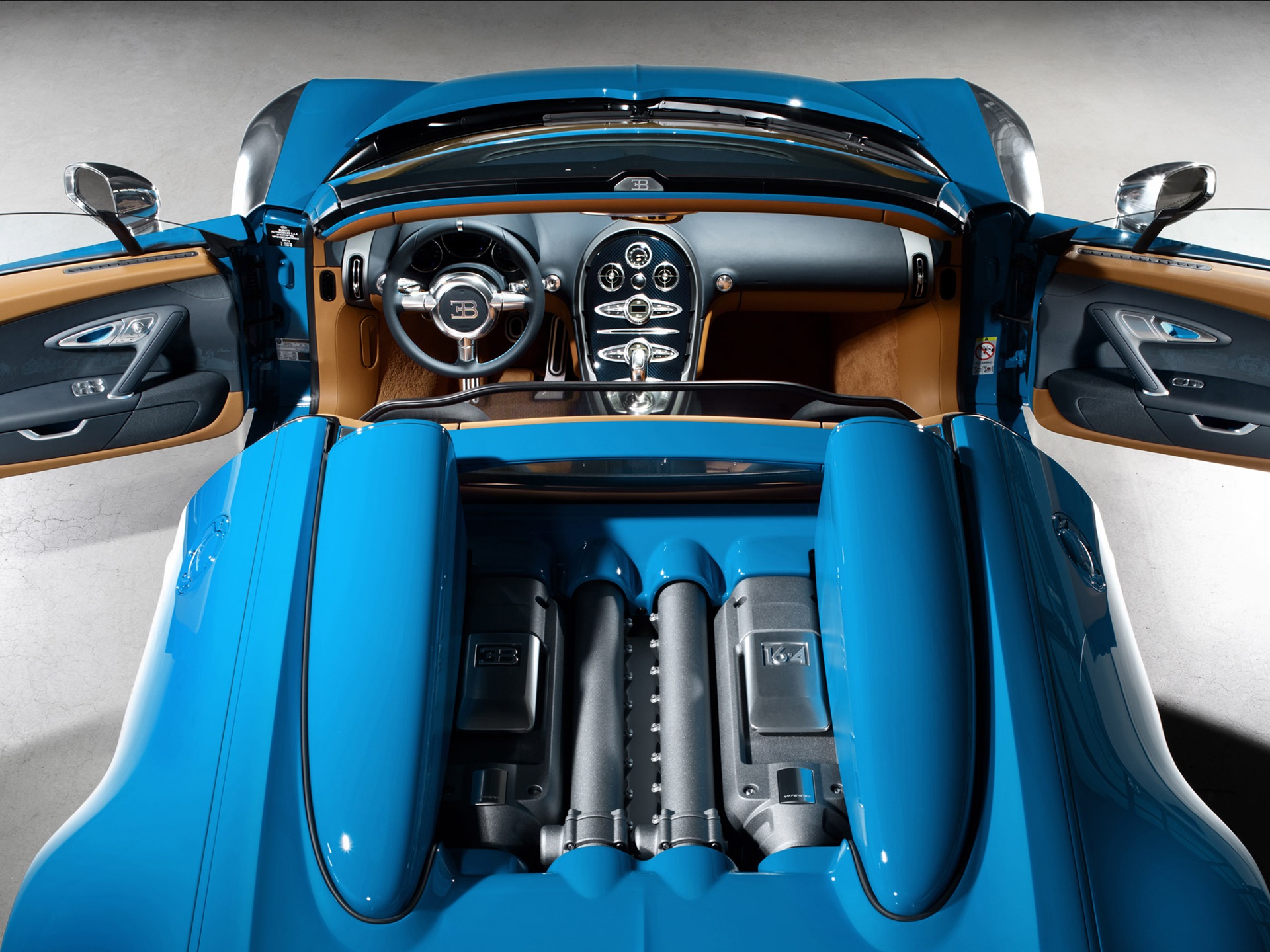 2013 Bugatti Veyron 16.4 Grand Sport Vitesse supercar HD tapety na plochu #13 - 1920x1440