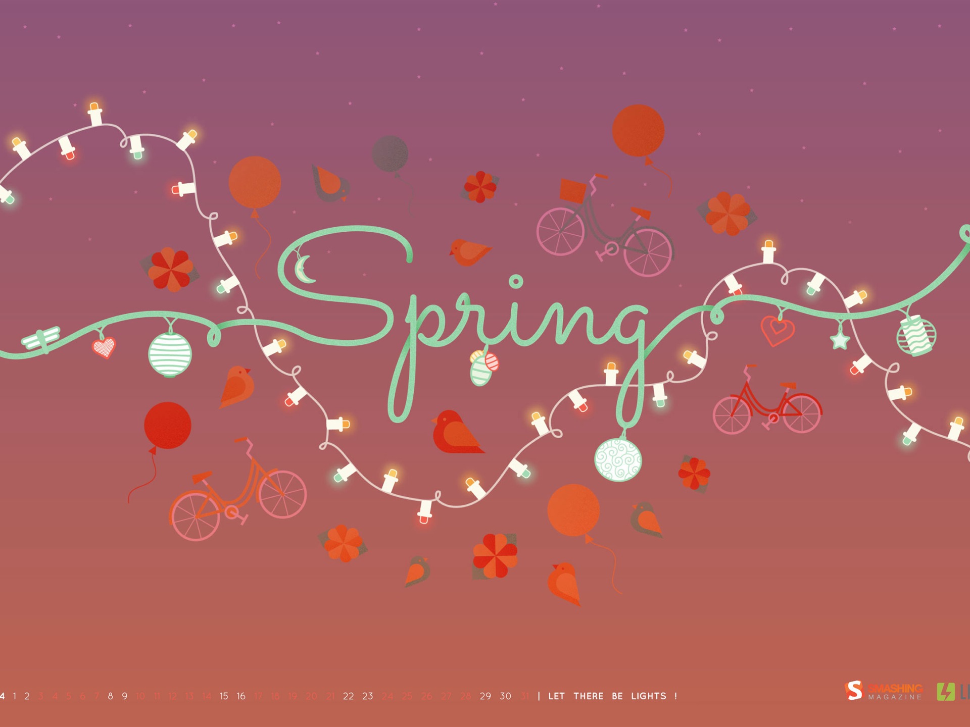 March 2014 calendar wallpaper (2) #5 - 1920x1440