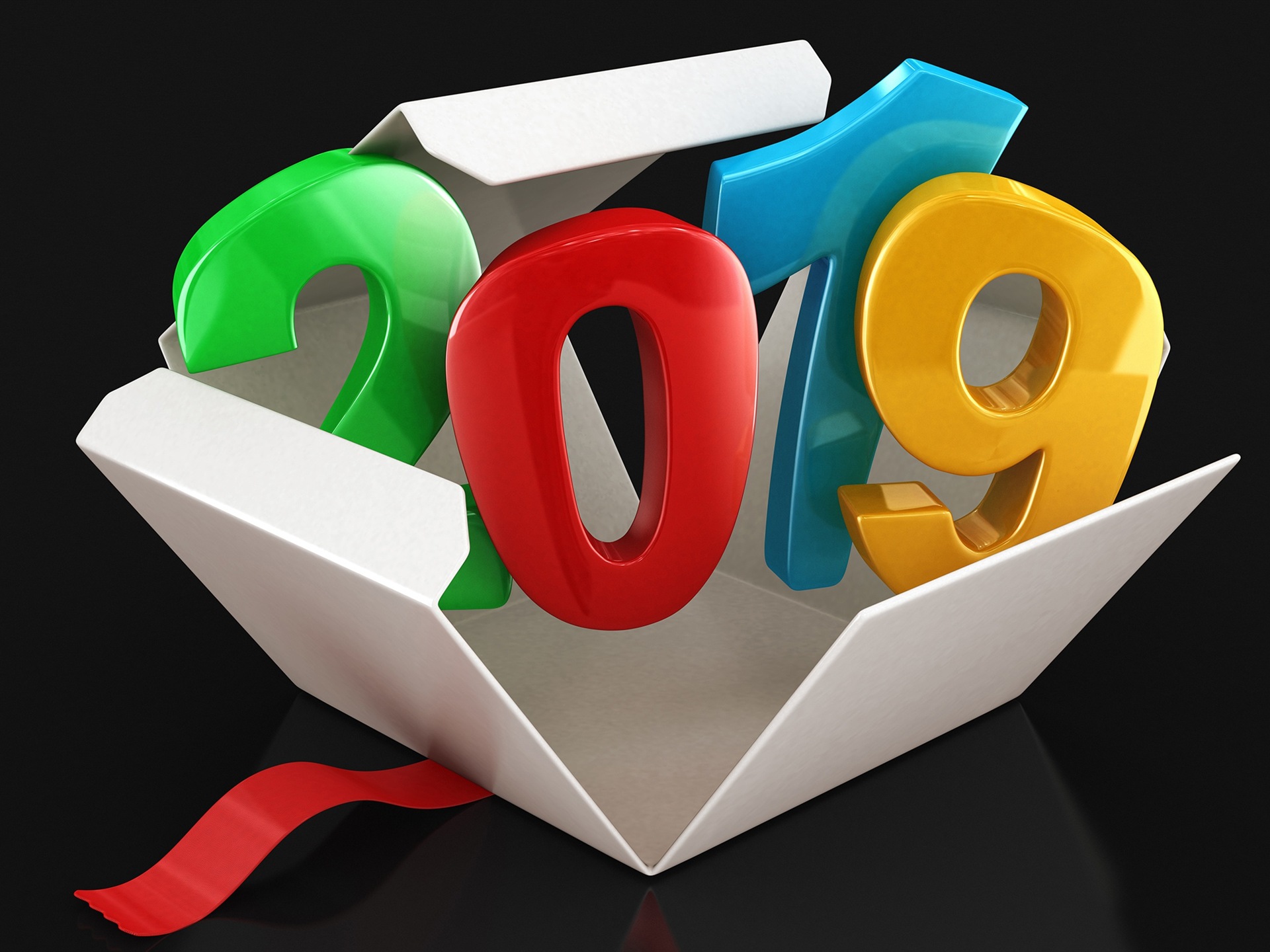 Happy New Year 2019 HD wallpapers #2 - 1920x1440