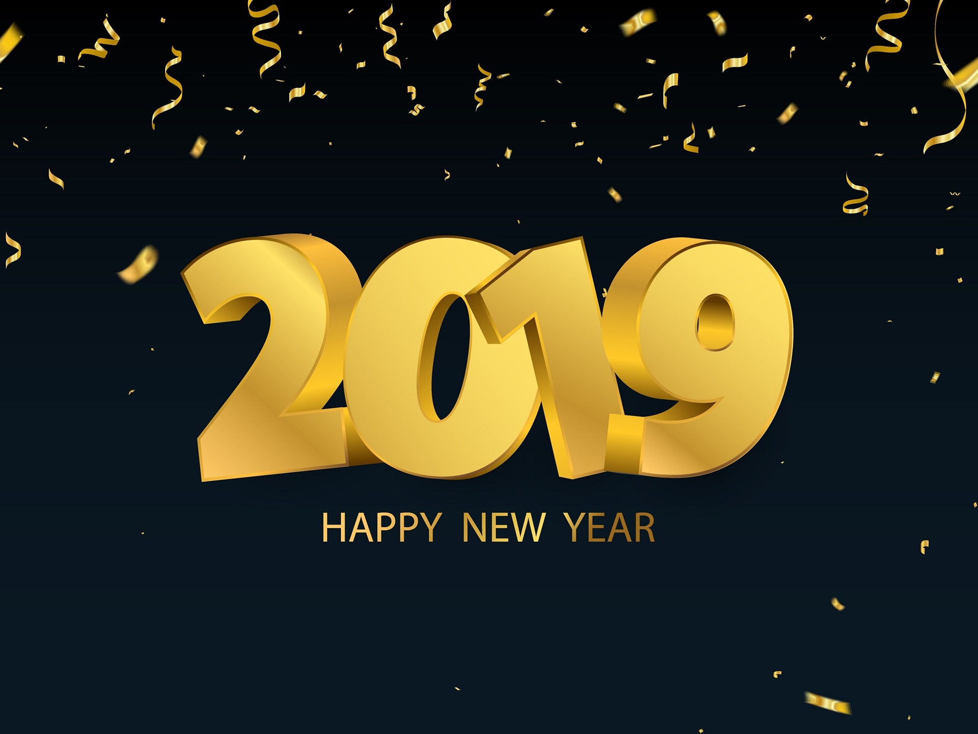 Frohes neues Jahr 2019 HD Wallpaper #13 - 1920x1440