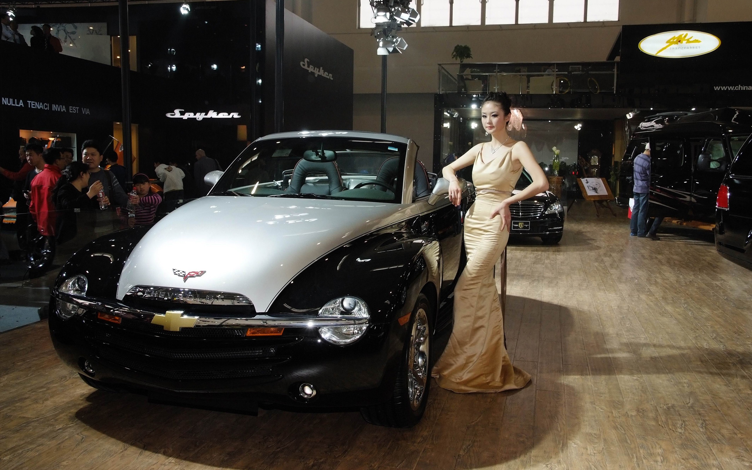 2010 Beijing International Auto Show Heung Che beauté (œuvres des barres d'armature) #15 - 2560x1600