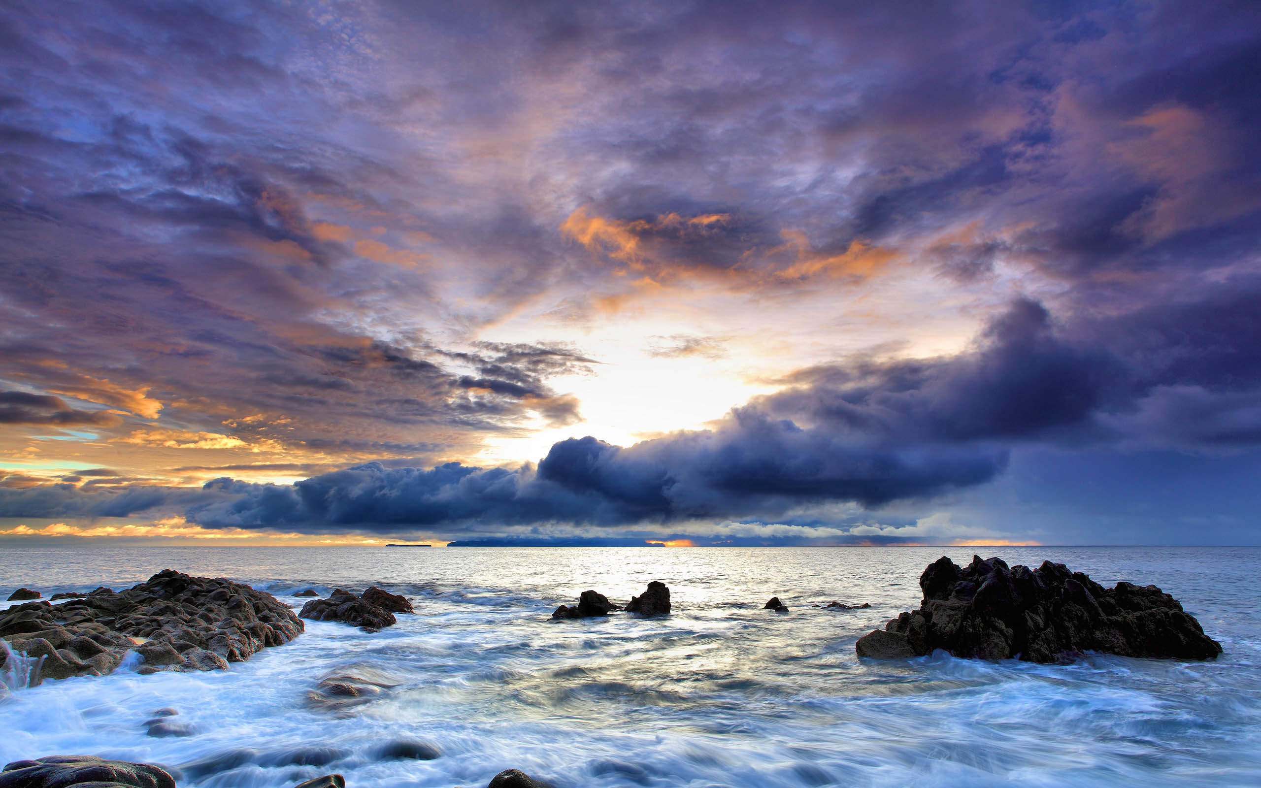 超大海濱海岸風光 壁紙(二) #1 - 2560x1600
