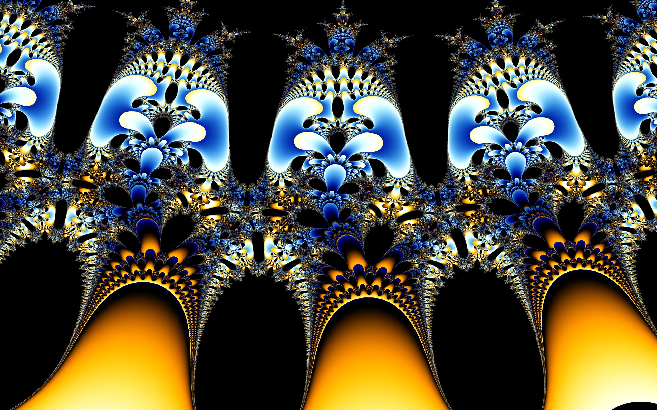 超大炫彩花紋 壁紙(三) #5 - 2560x1600