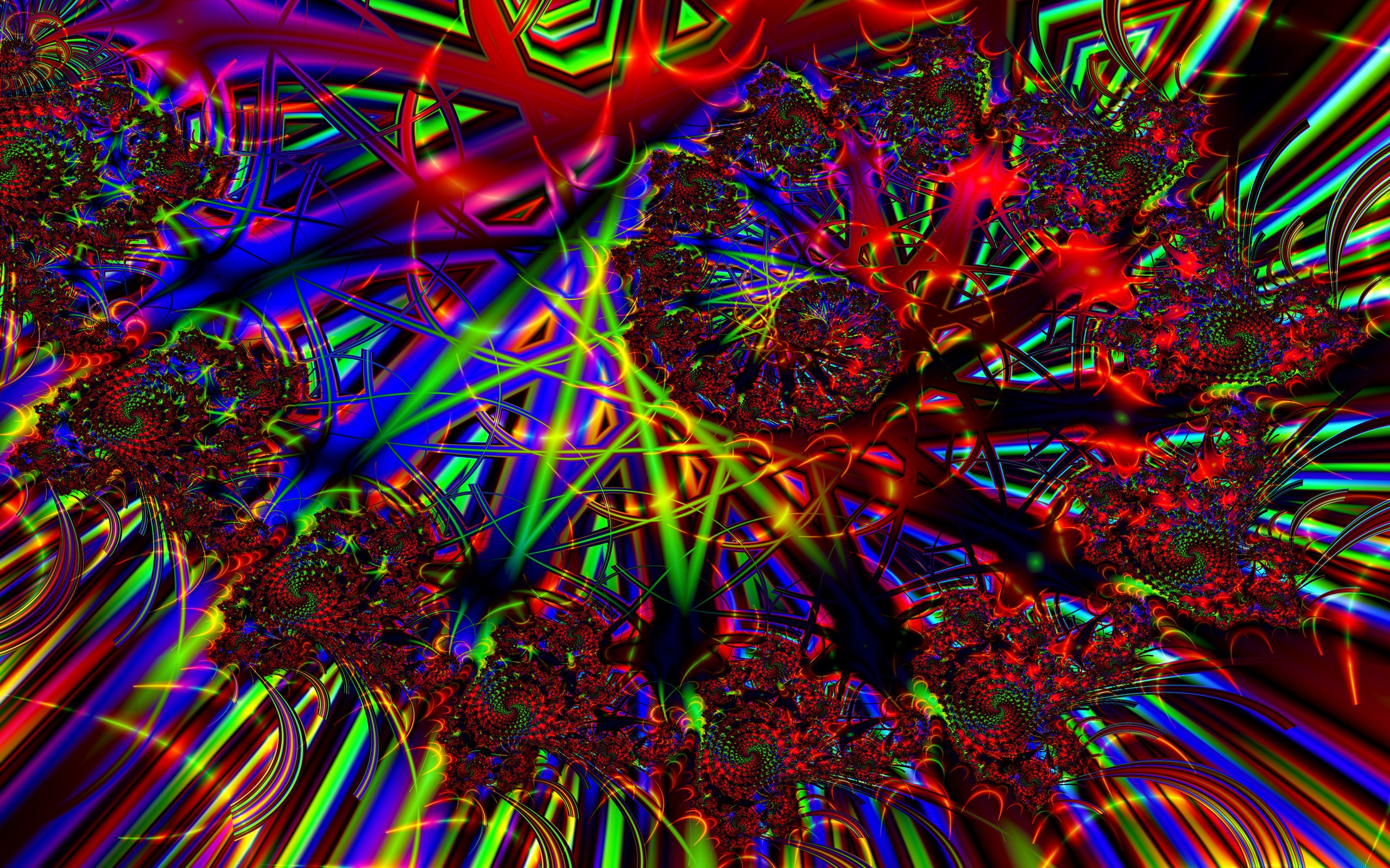 Super Bright Muster Tapete (3) #11 - 2560x1600