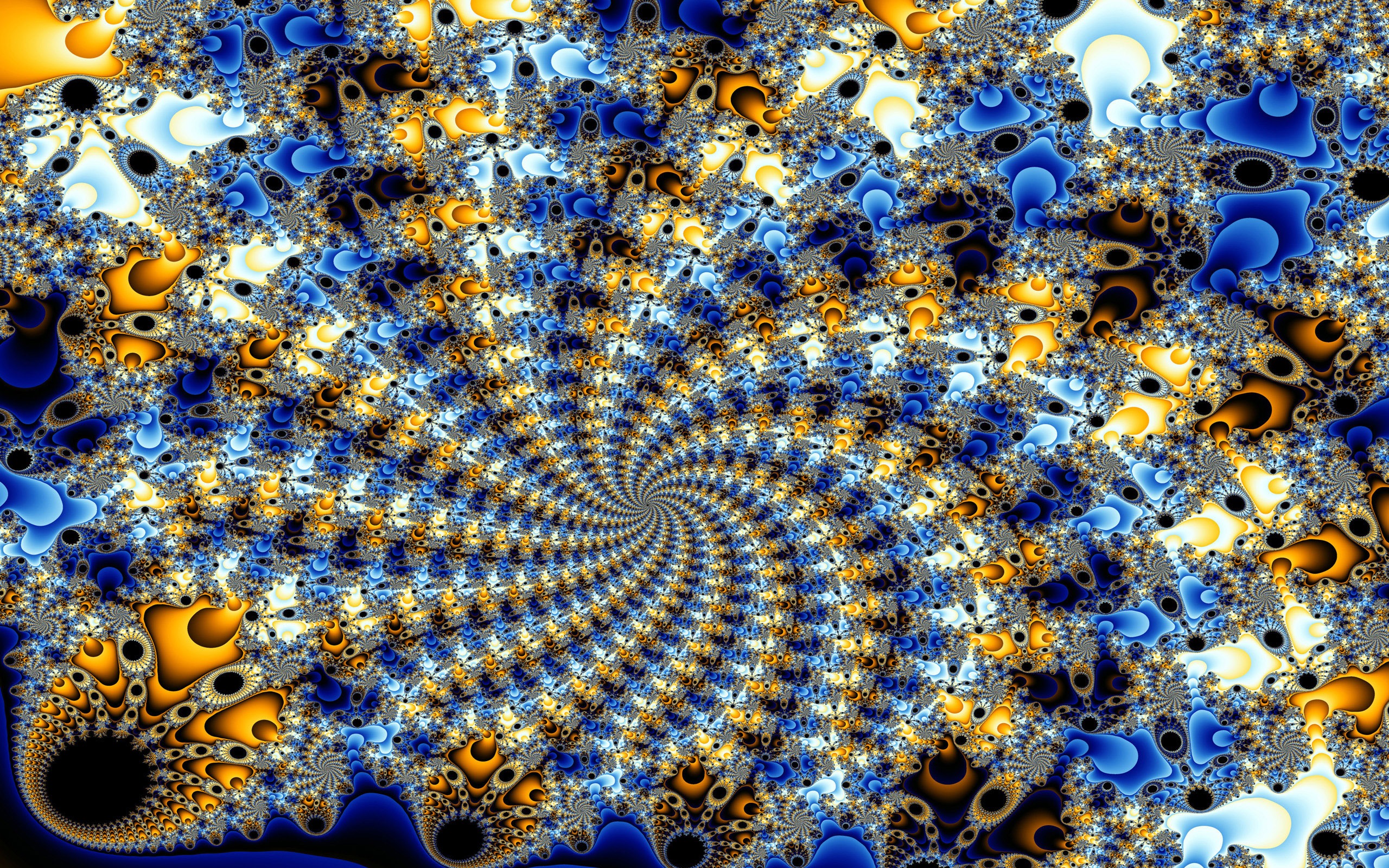 超大炫彩花紋 壁紙(三) #12 - 2560x1600