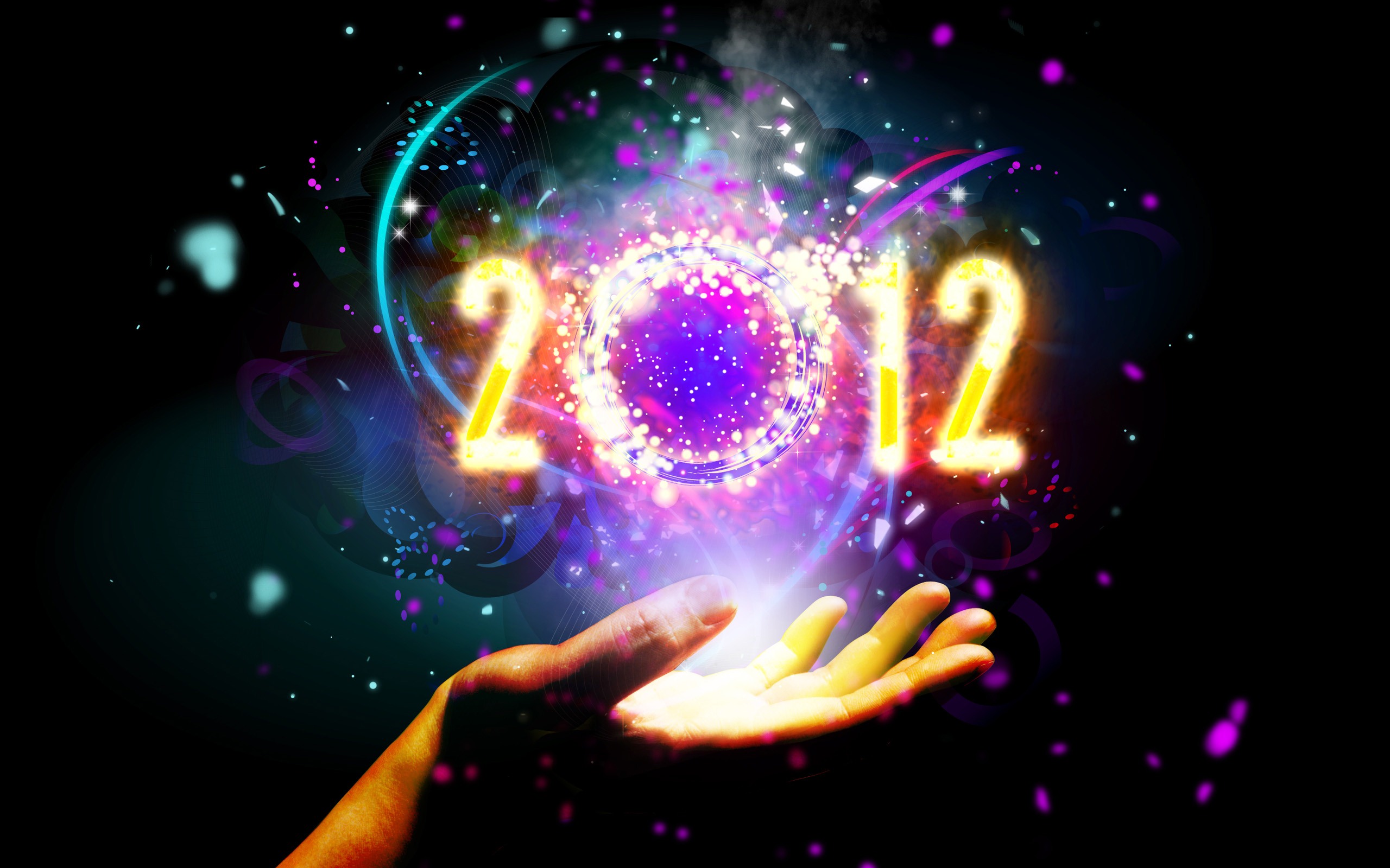 2012 New Year wallpapers (2) #12 - 2560x1600