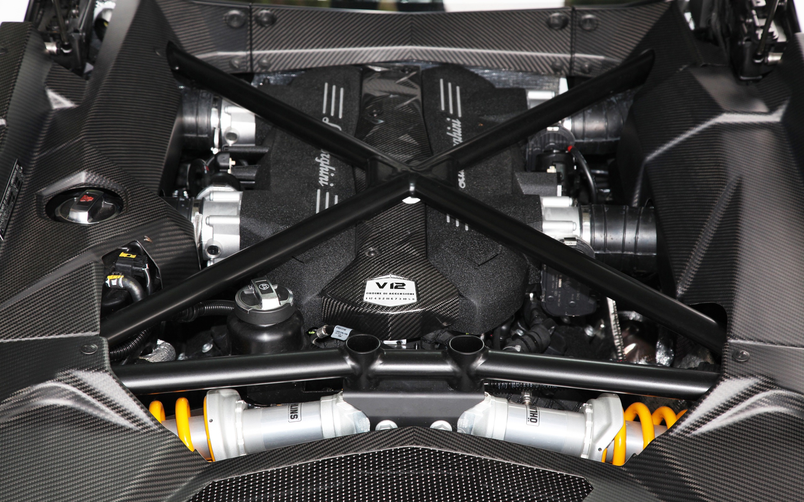 2012 Lamborghini Aventador LP700-4 蘭博基尼高清壁紙 #16 - 2560x1600