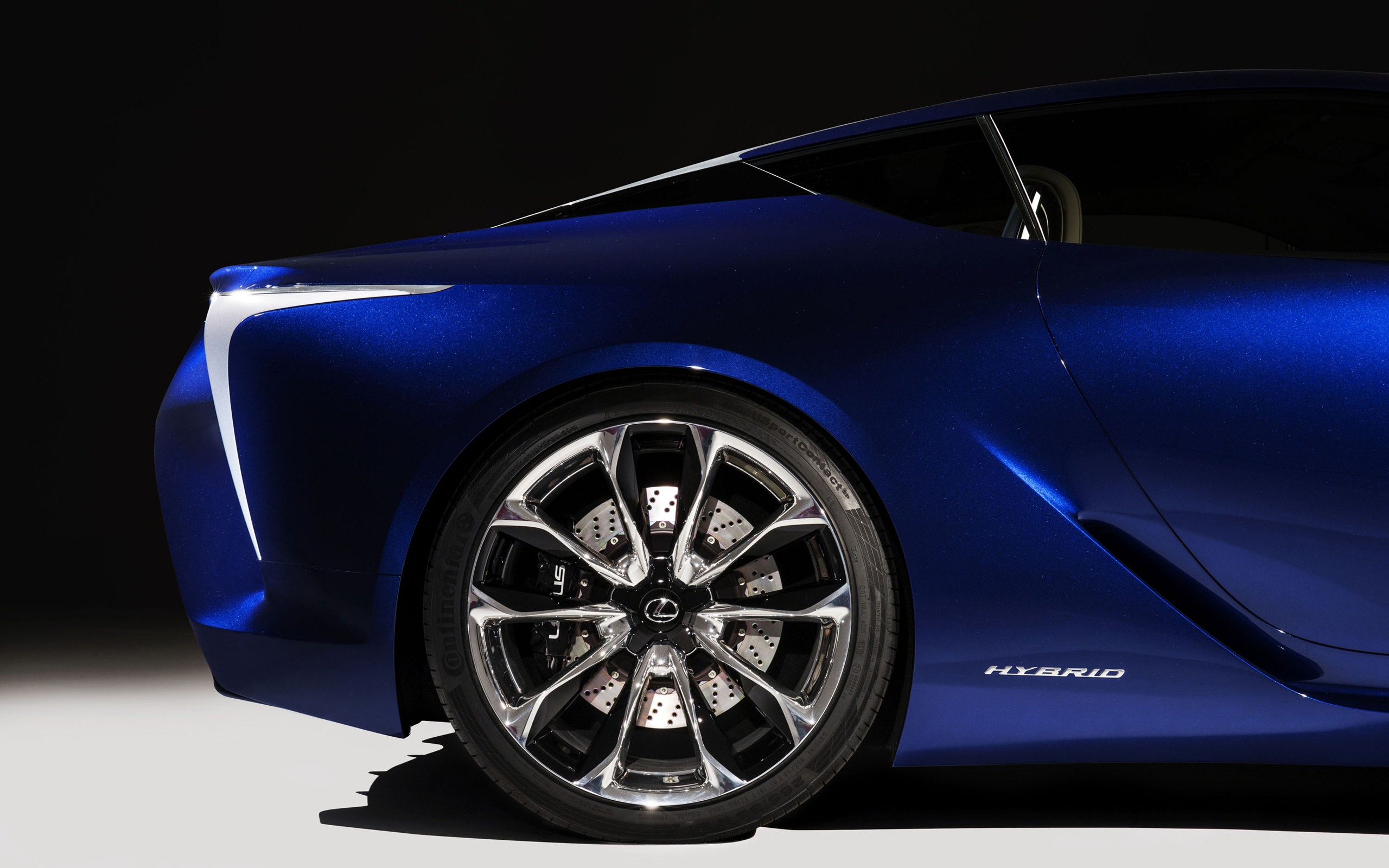 2012 Lexus LF-LC Blue concept 雷克薩斯 藍色概念車 高清壁紙 #12 - 2560x1600