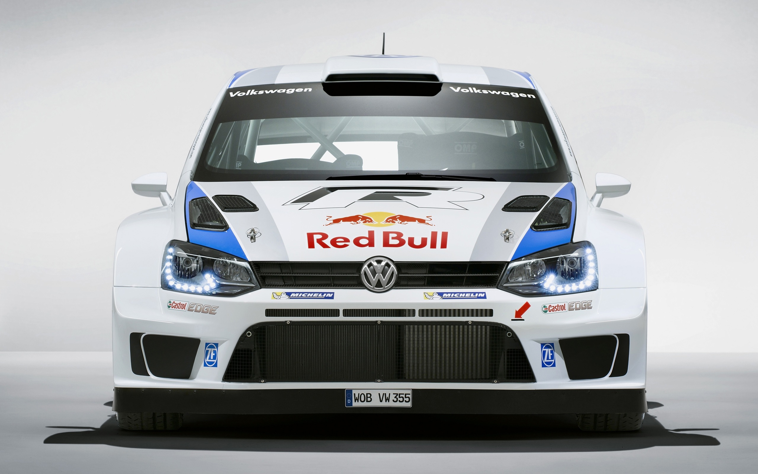 2013 폭스 바겐 폴로 R WRC HD 배경 화면 #4 - 2560x1600