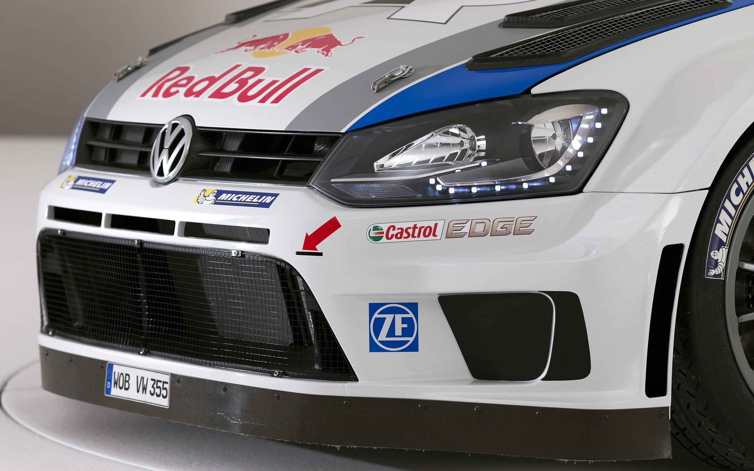 2013 폭스 바겐 폴로 R WRC HD 배경 화면 #7 - 2560x1600
