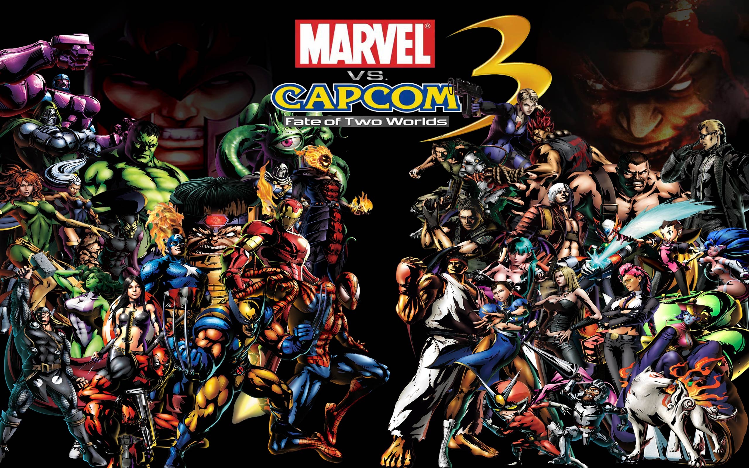 Marvel VS. Capcom 3: Fate of Two Worlds 漫畫英雄VS.卡普空3 高清遊戲壁紙 #1 - 2560x1600