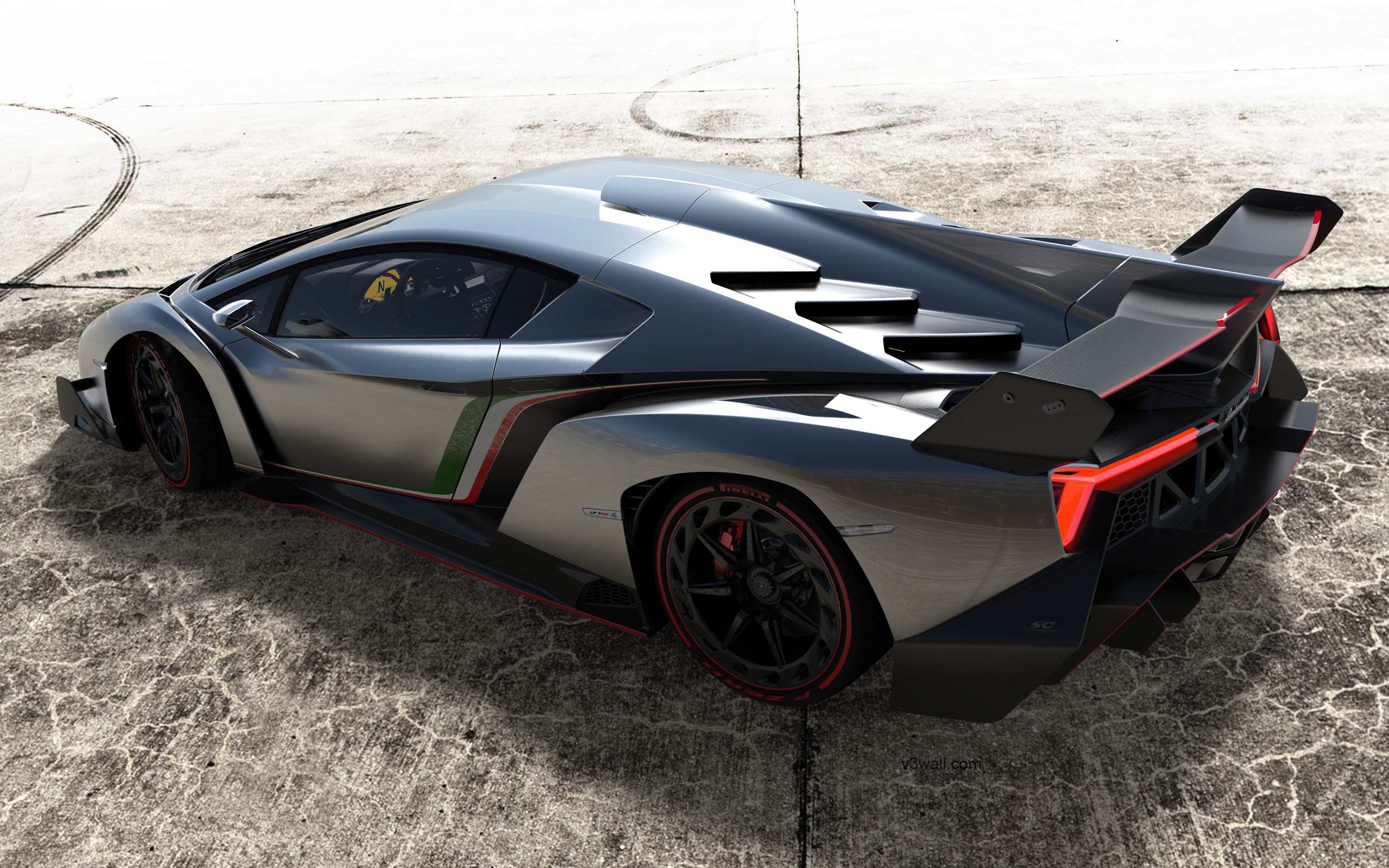 2013 람보르기니 Veneno 고급 supercar HD 배경 화면 #6 - 2560x1600