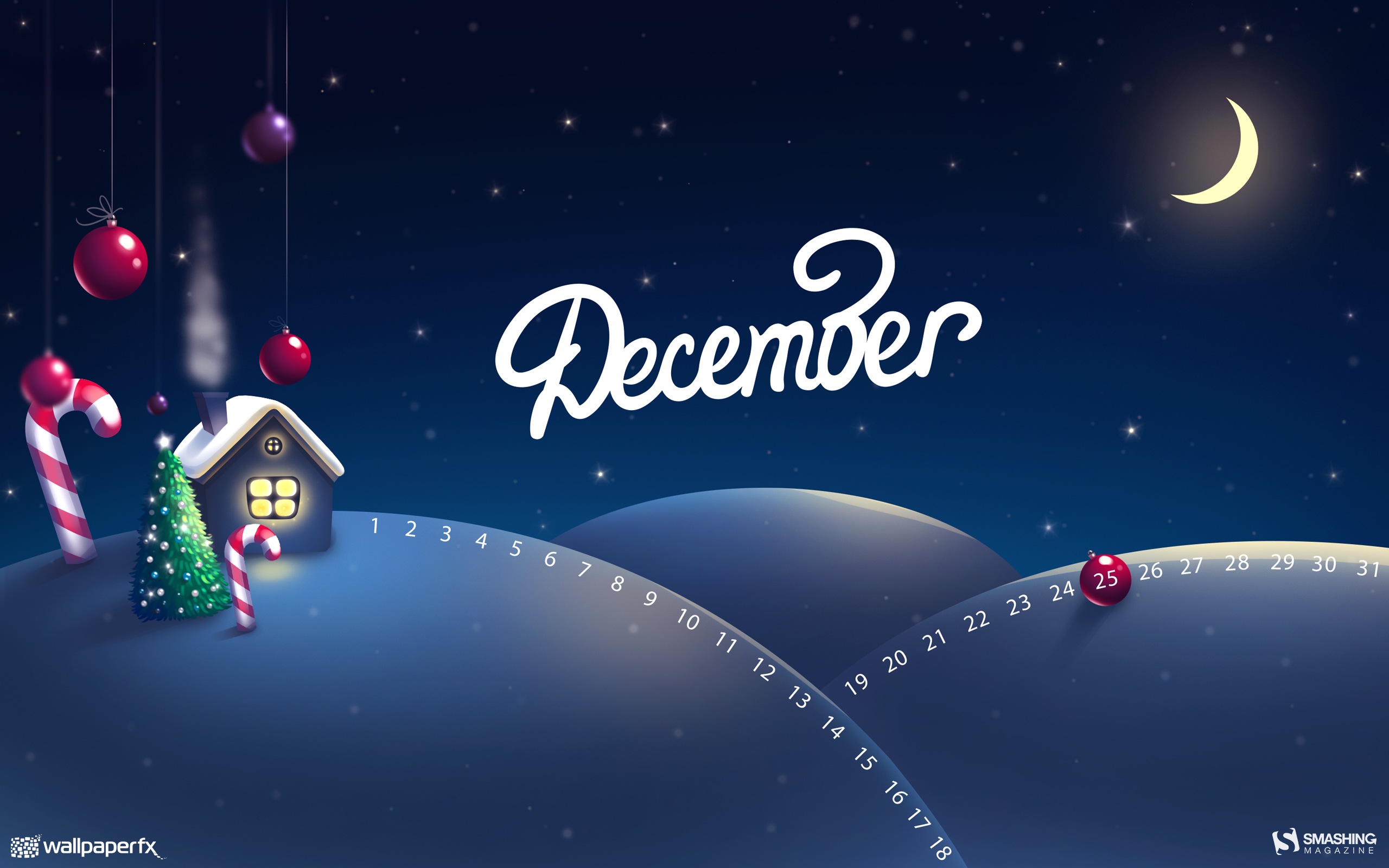 Dezember 2013 Kalender Wallpaper (1) #17 - 2560x1600