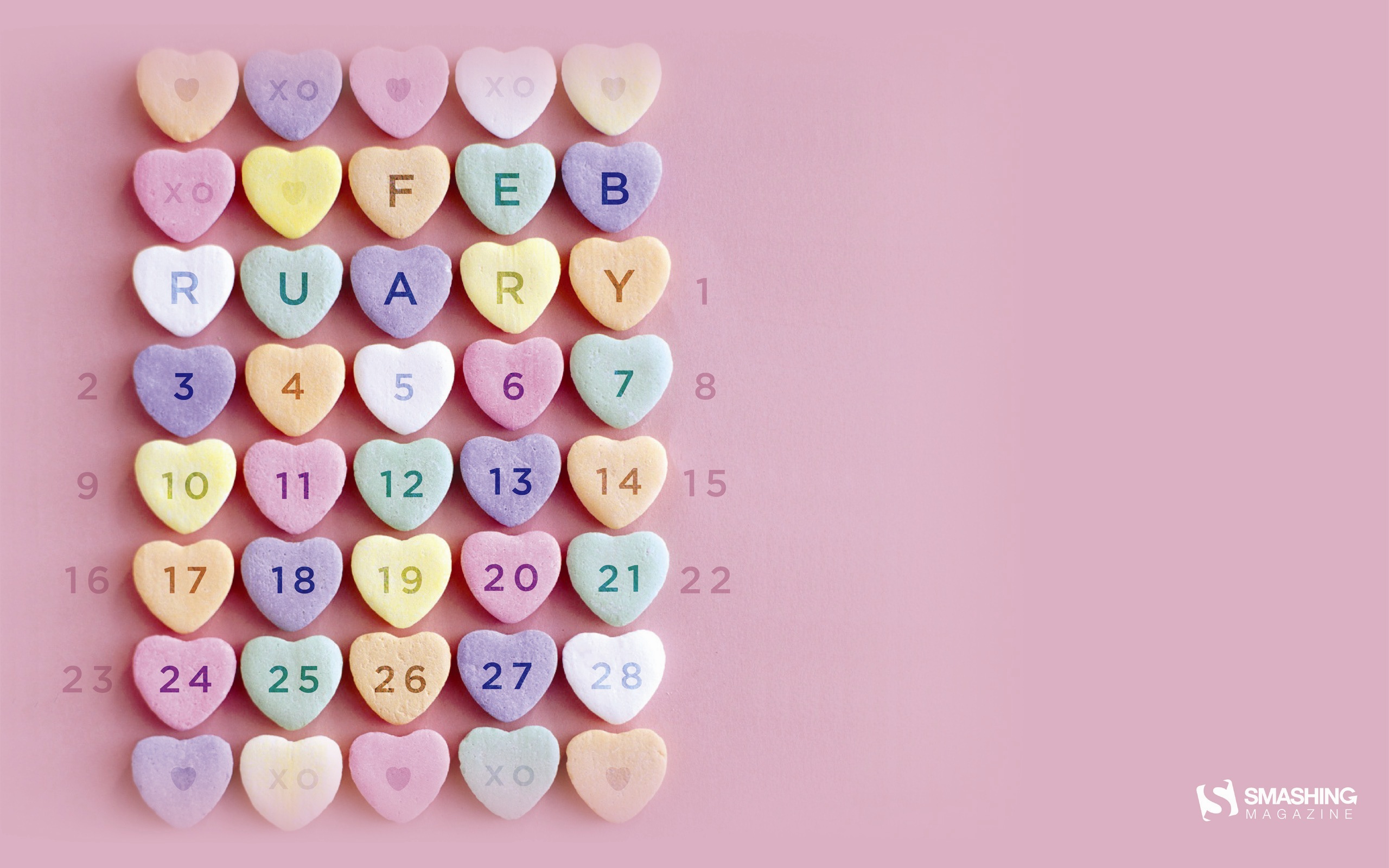 2014年2月 月曆壁紙(二) #15 - 2560x1600