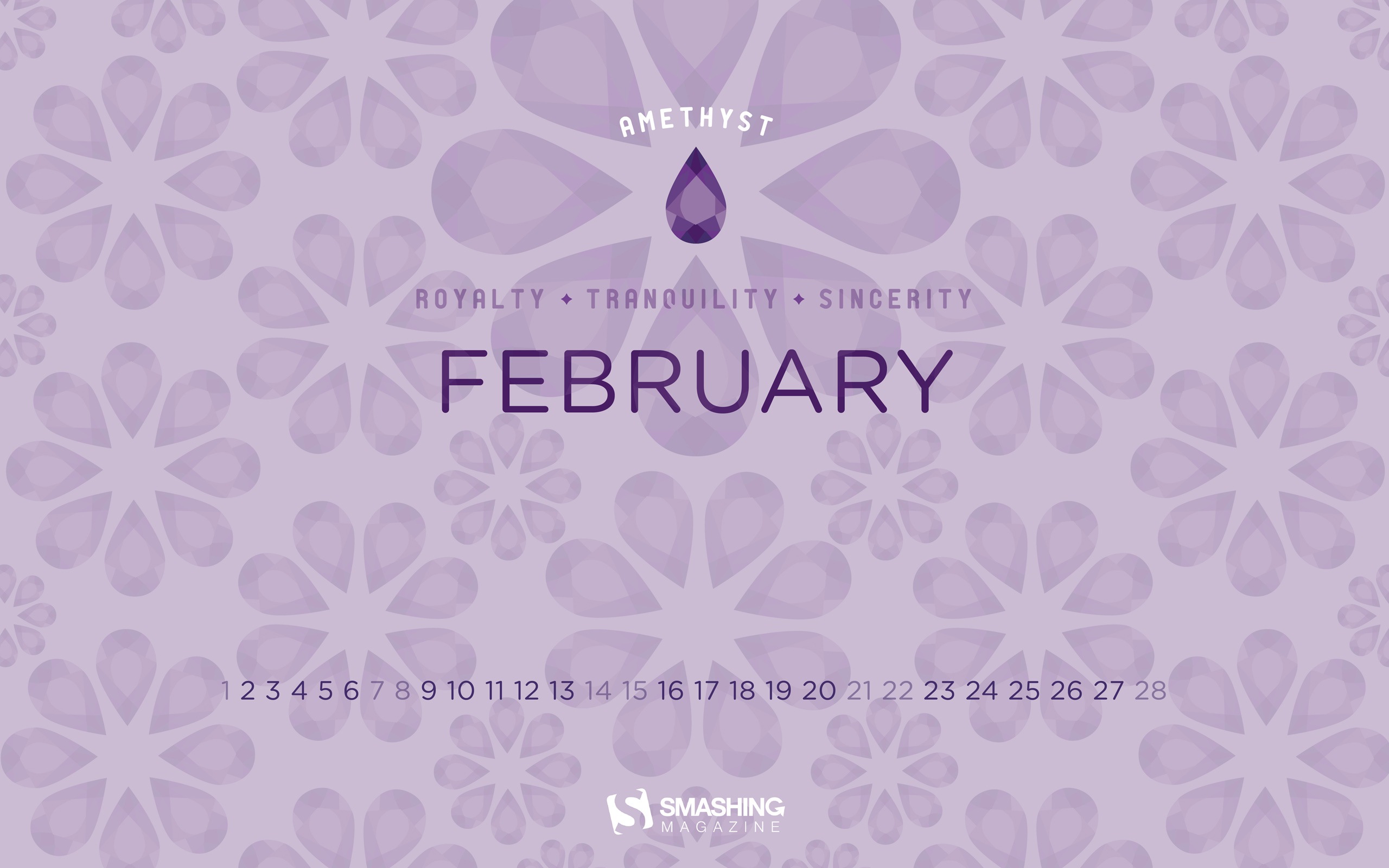 Februar 2015 Kalender Wallpaper (2) #2 - 2560x1600