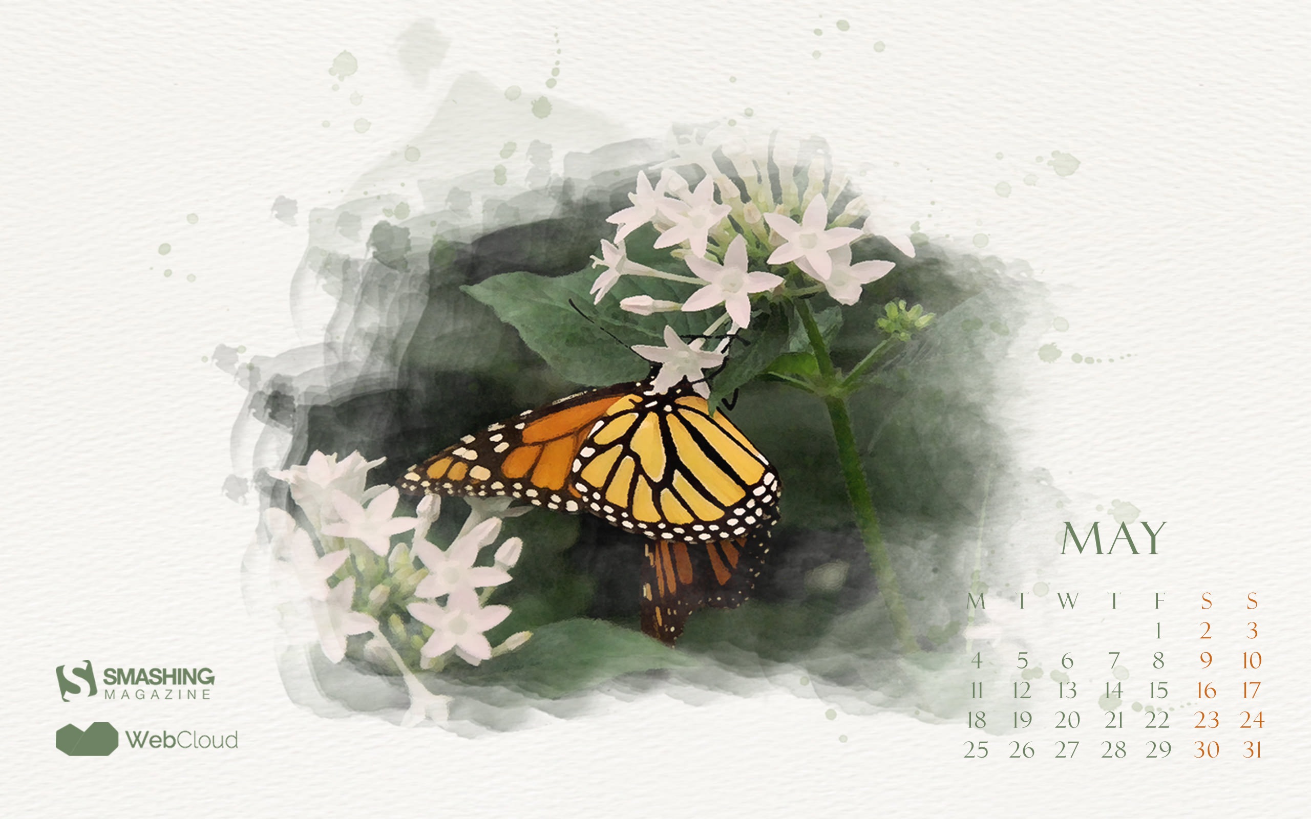2015年5月 月曆壁紙(二) #11 - 2560x1600