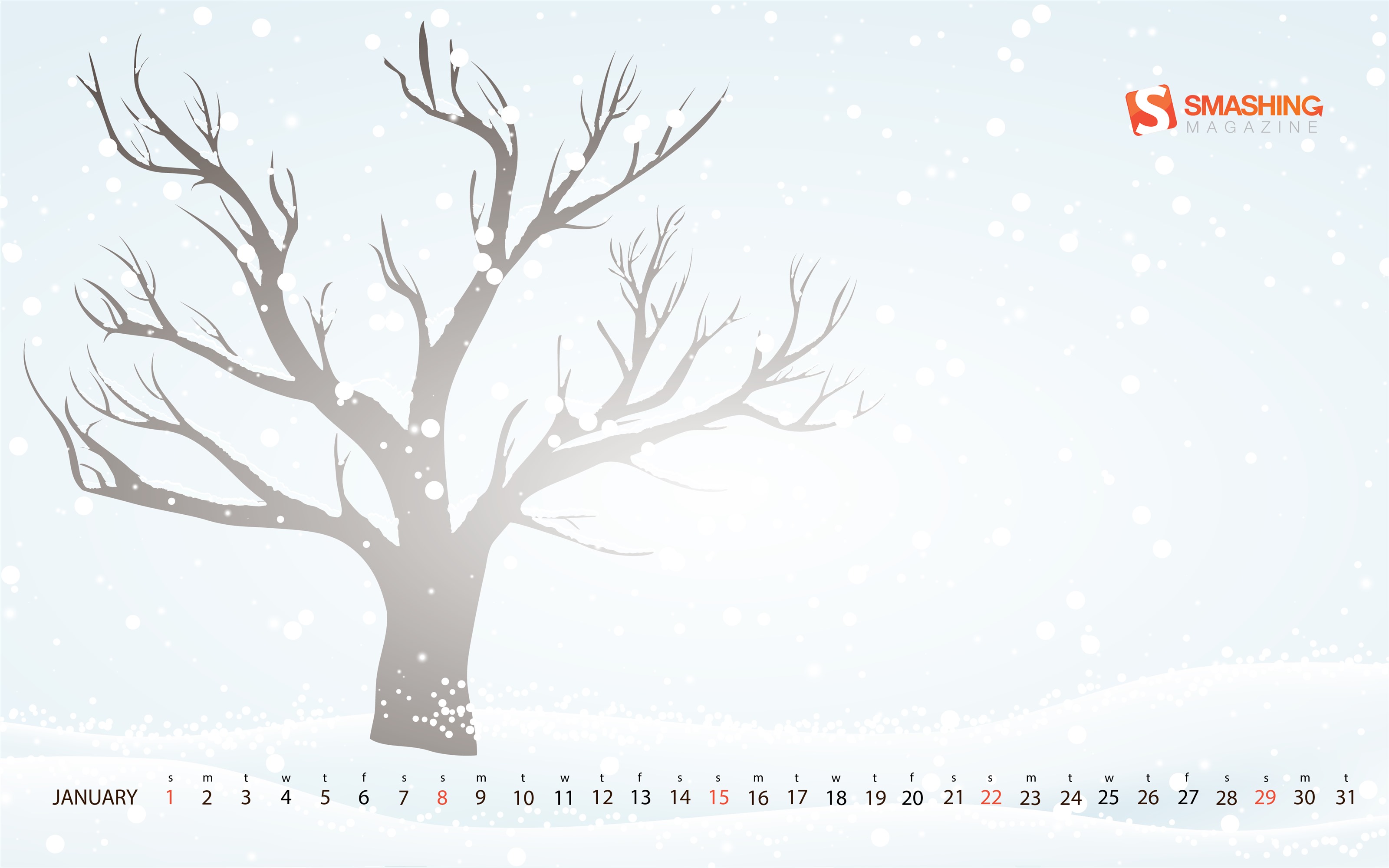 Januar 2017 Kalender Hintergrund (2) #16 - 3200x2000