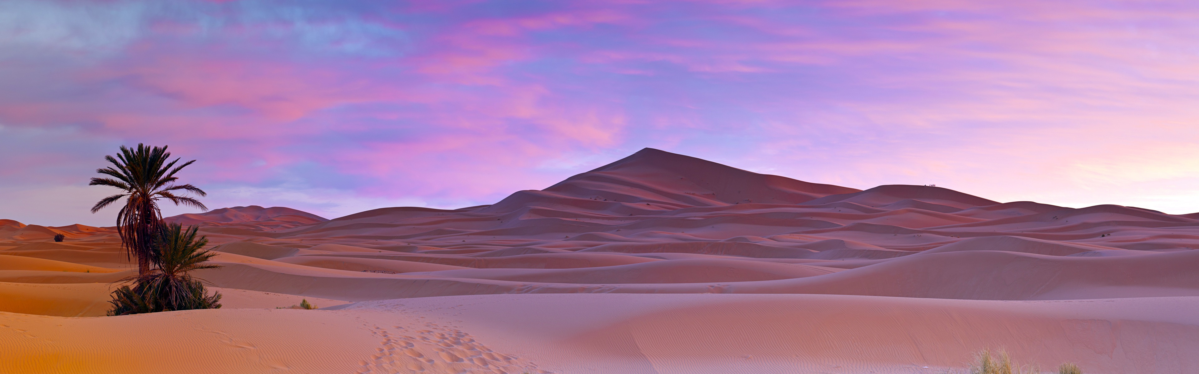 Teplé a vyprahlé pouště, Windows 8 panoramatické, širokoúhlé tapety #1 - 3840x1200