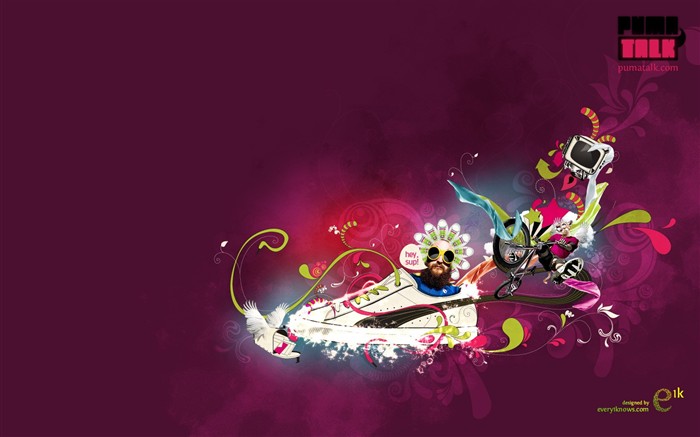 Impresionante fondo de pantalla tema de diseño 2009 #5