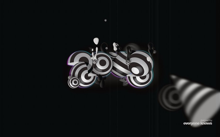 Impresionante fondo de pantalla tema de diseño 2009 #11