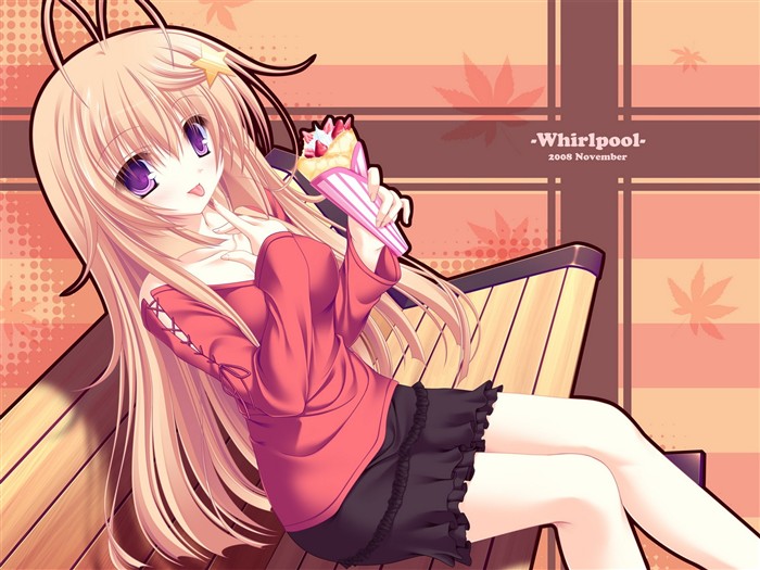 Whirlpool niedlichen Anime Wallpapers #9