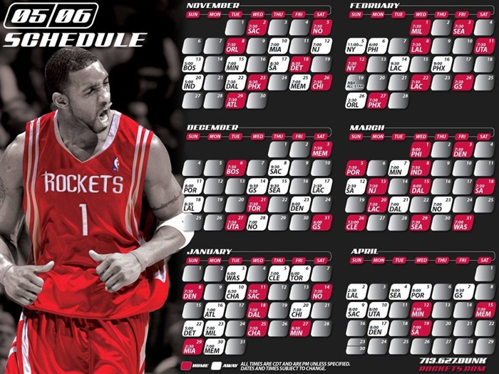Houston Rockets Offizielle Wallpaper #27