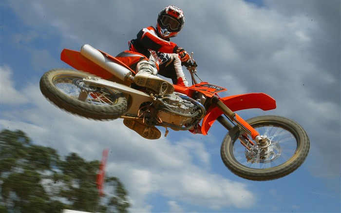 Off-road Motorcycle HD Wallpaper (2) #9