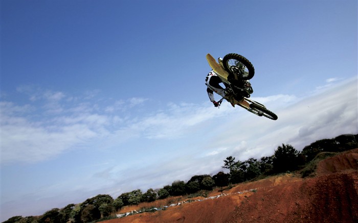 Off-road Motorcycle HD Wallpaper (2) #10