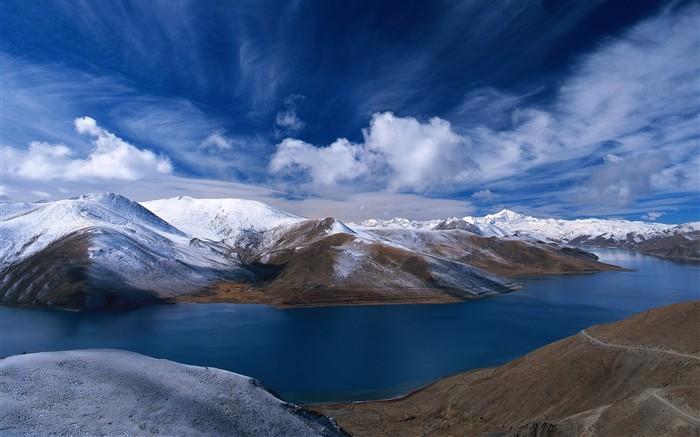 Fond d'écran paysage exquis chinois #9