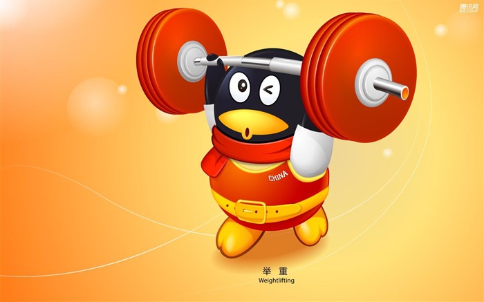 QQ Olympic sports theme wallpaper #11