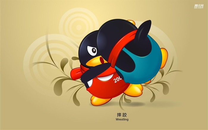 QQ Olympic sports theme wallpaper #12