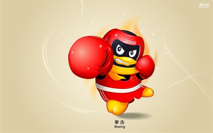 QQ Olympic sports theme wallpaper #14